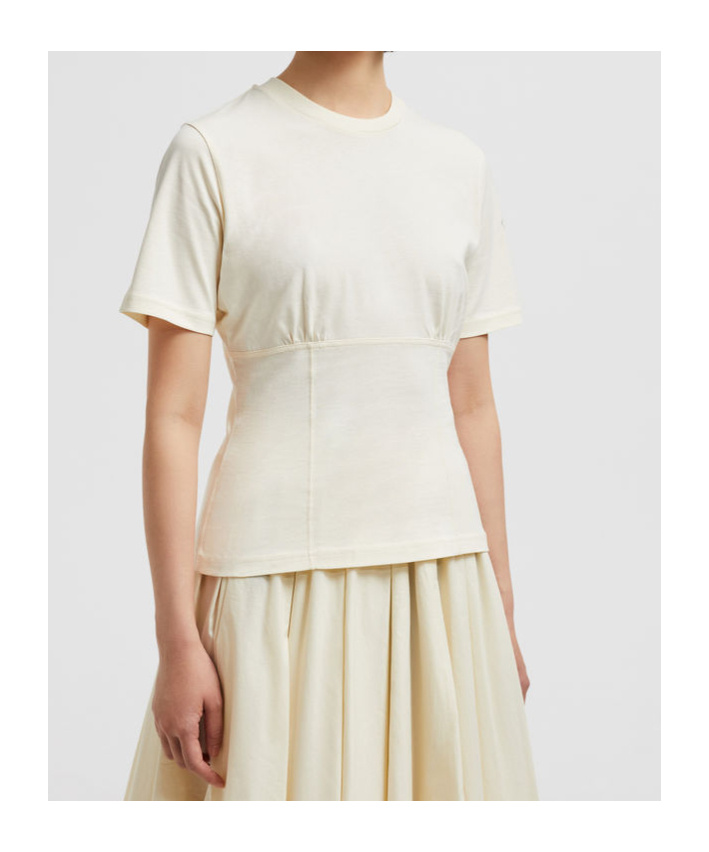 Moncler Logo T-shirt In White