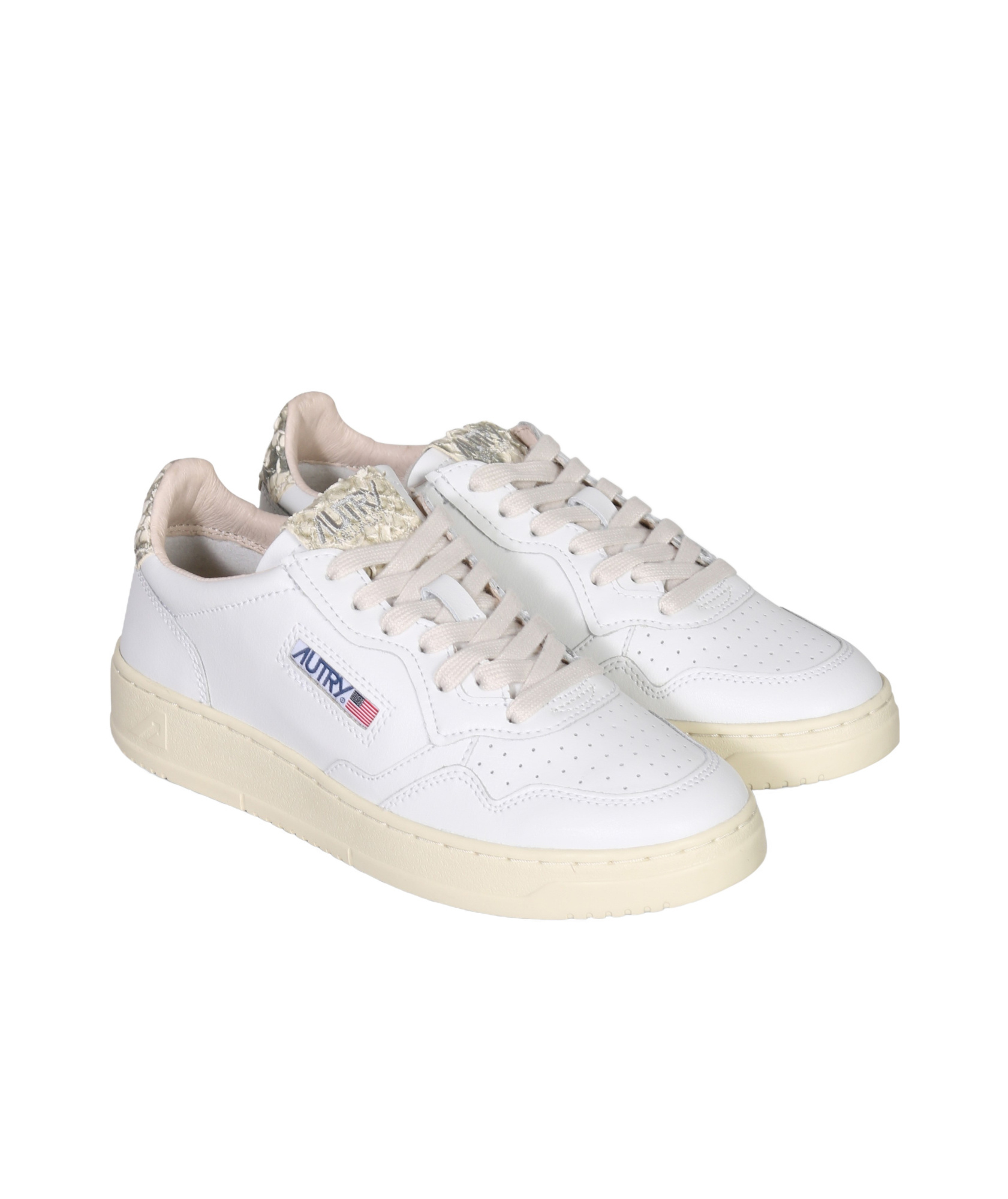 Shop Autry Medalist Sneakers In White