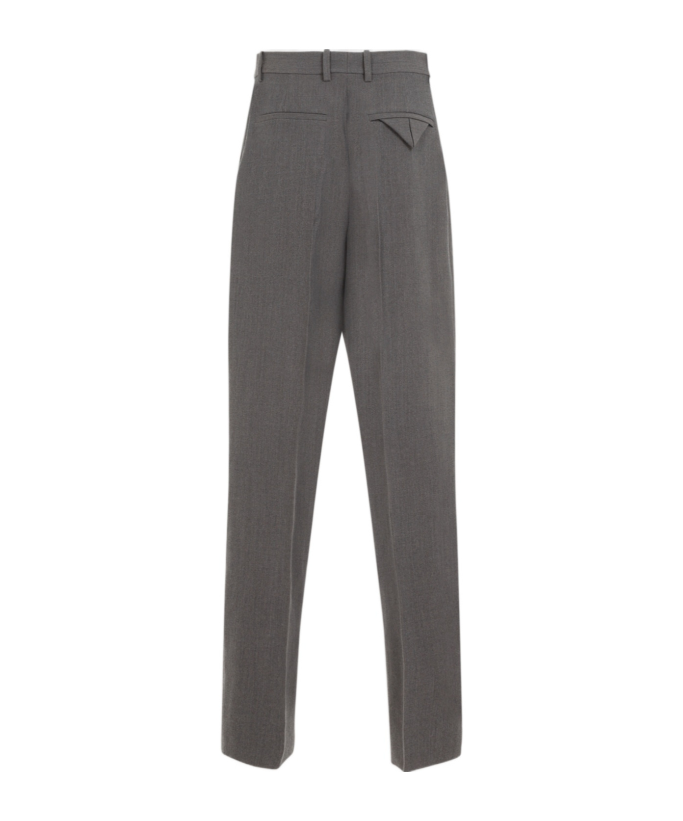 Bottega Veneta Women's Wool Trousers In Black