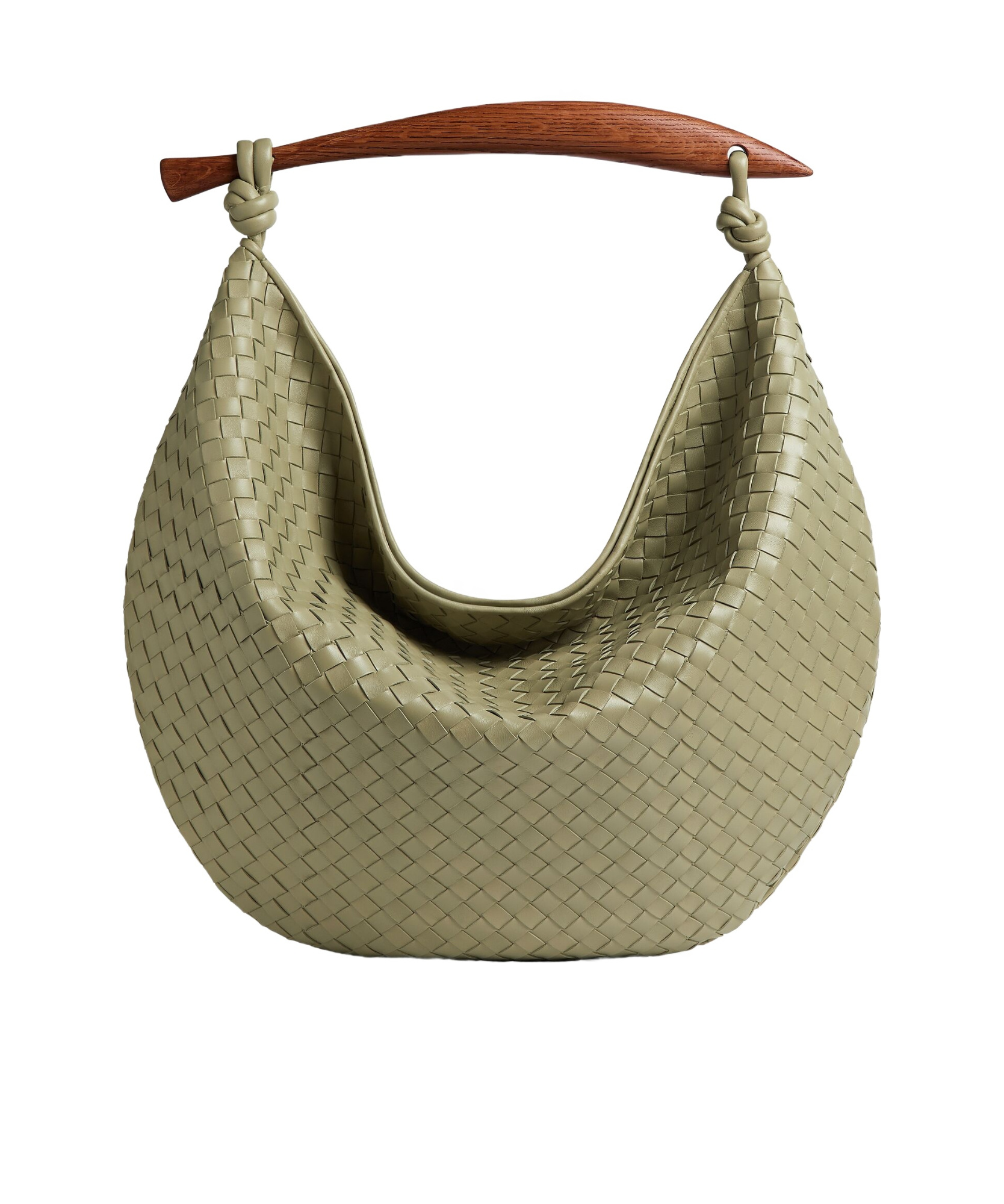 Bottega Veneta Large Numbered Handbag In Nude