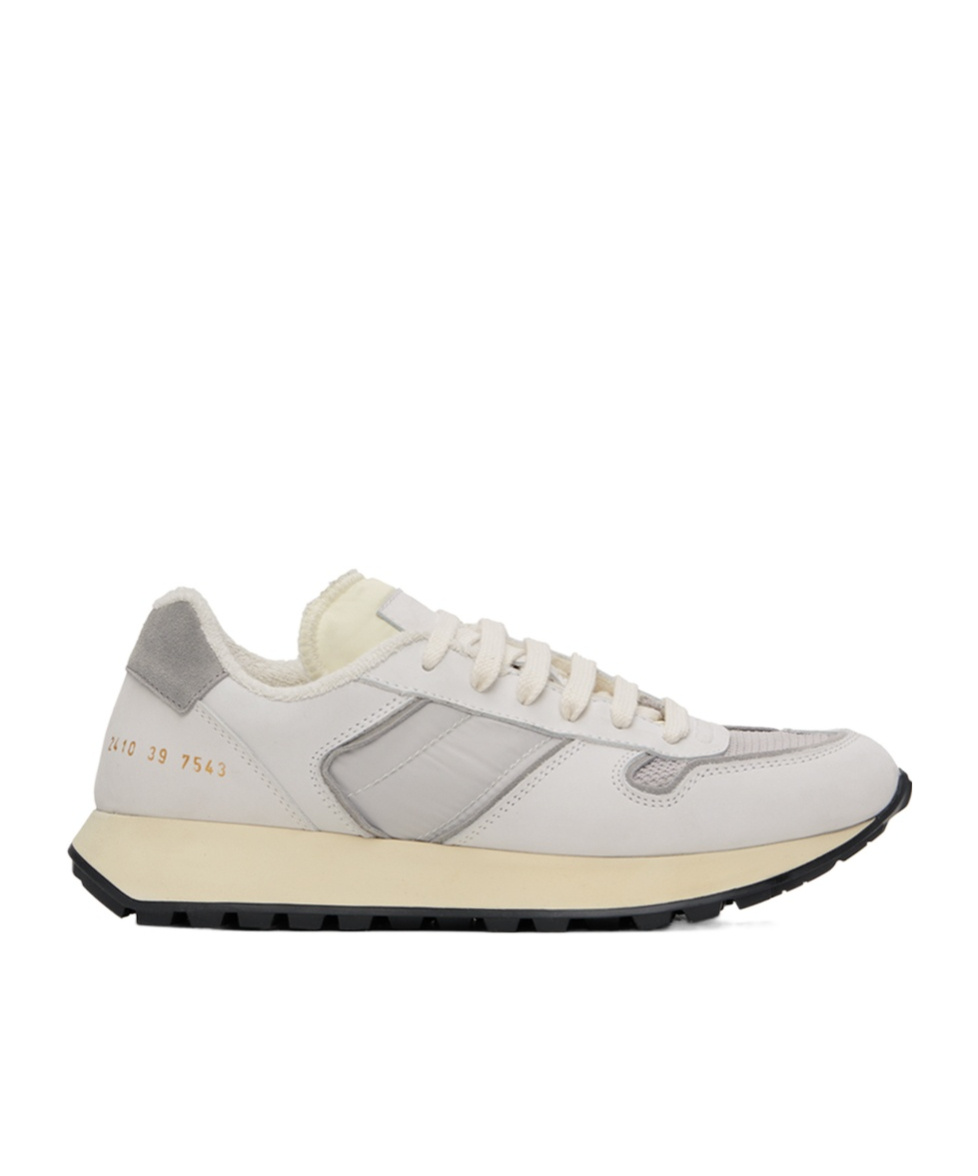 Common Projects Round Head Lacing Casual Sneakers In White