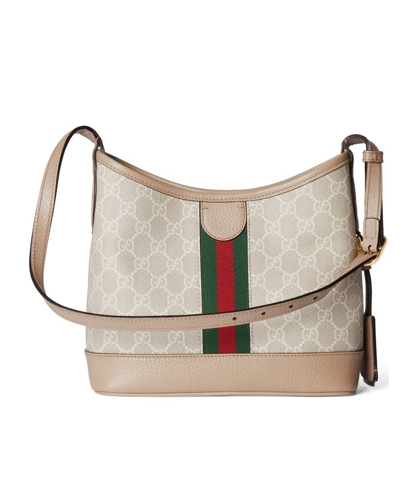 Gucci Ophidia Gg Small Shoulder Bag In White