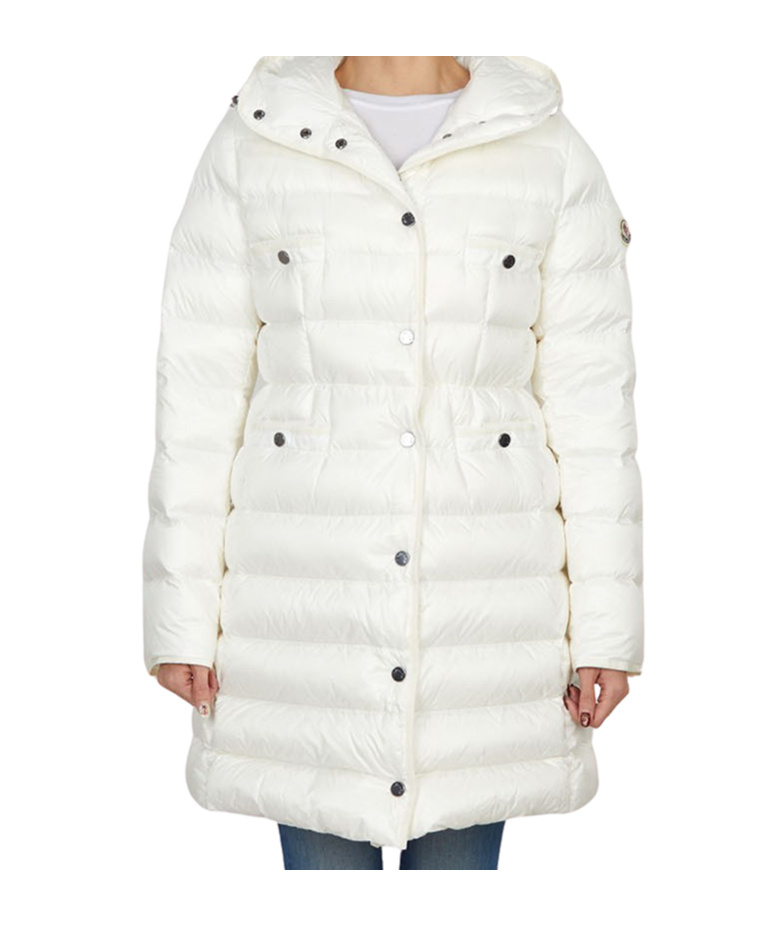 Moncler Long-sleeved Down Jacket In Black