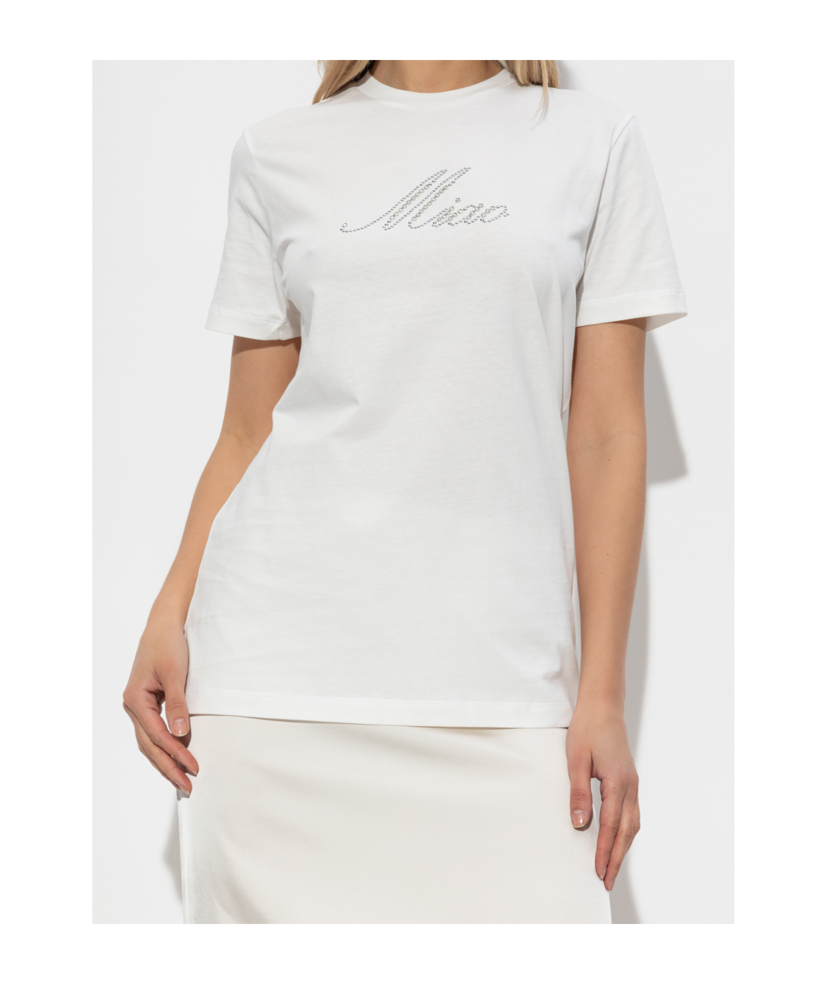 Blumarine Rhinestone-embellished T-shirt