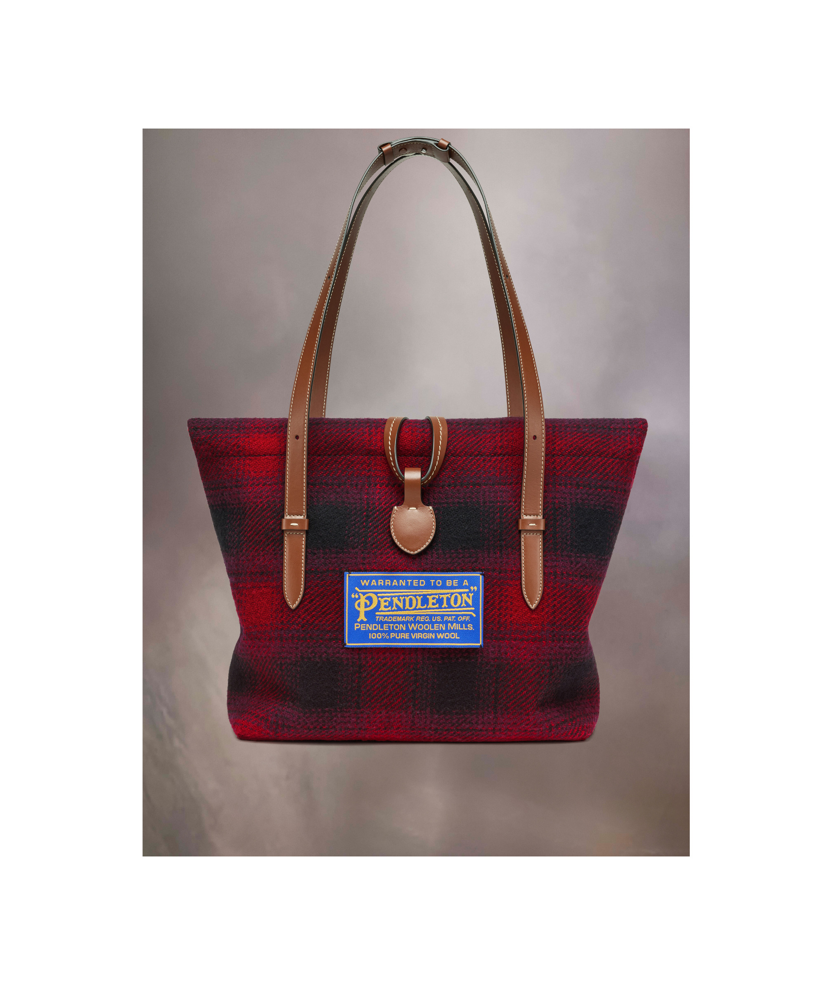 Maison Margiela Medium Paper Wool Shoulder Bag In Brown