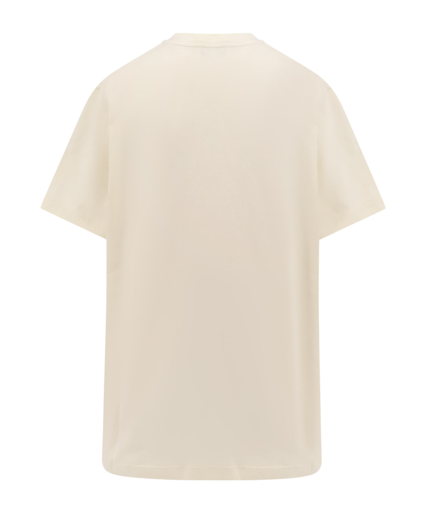 Stella Mccartney Stella Iconics Crewneck T-shirt In Neutral