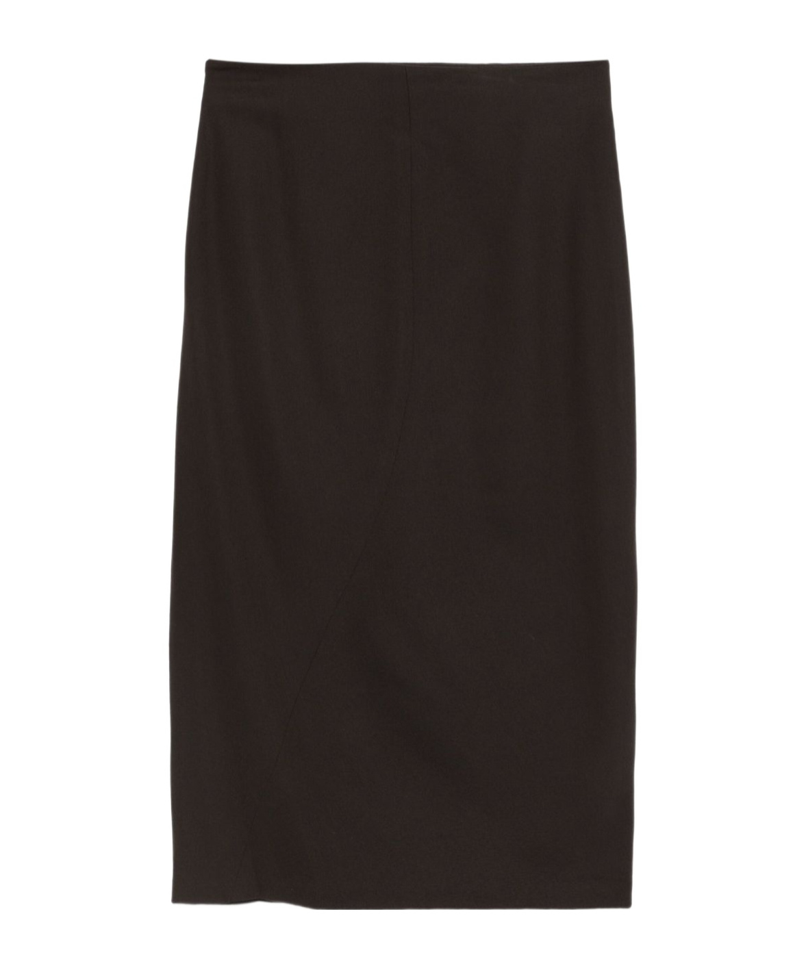 Lanvin Knee Length And Midi Skirt With Asymmetric Hem In Brown