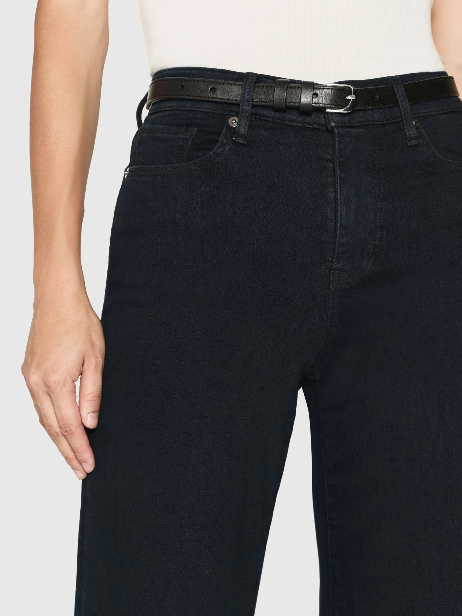 Frame Le Palazzo Crop Wide Leg Jeans