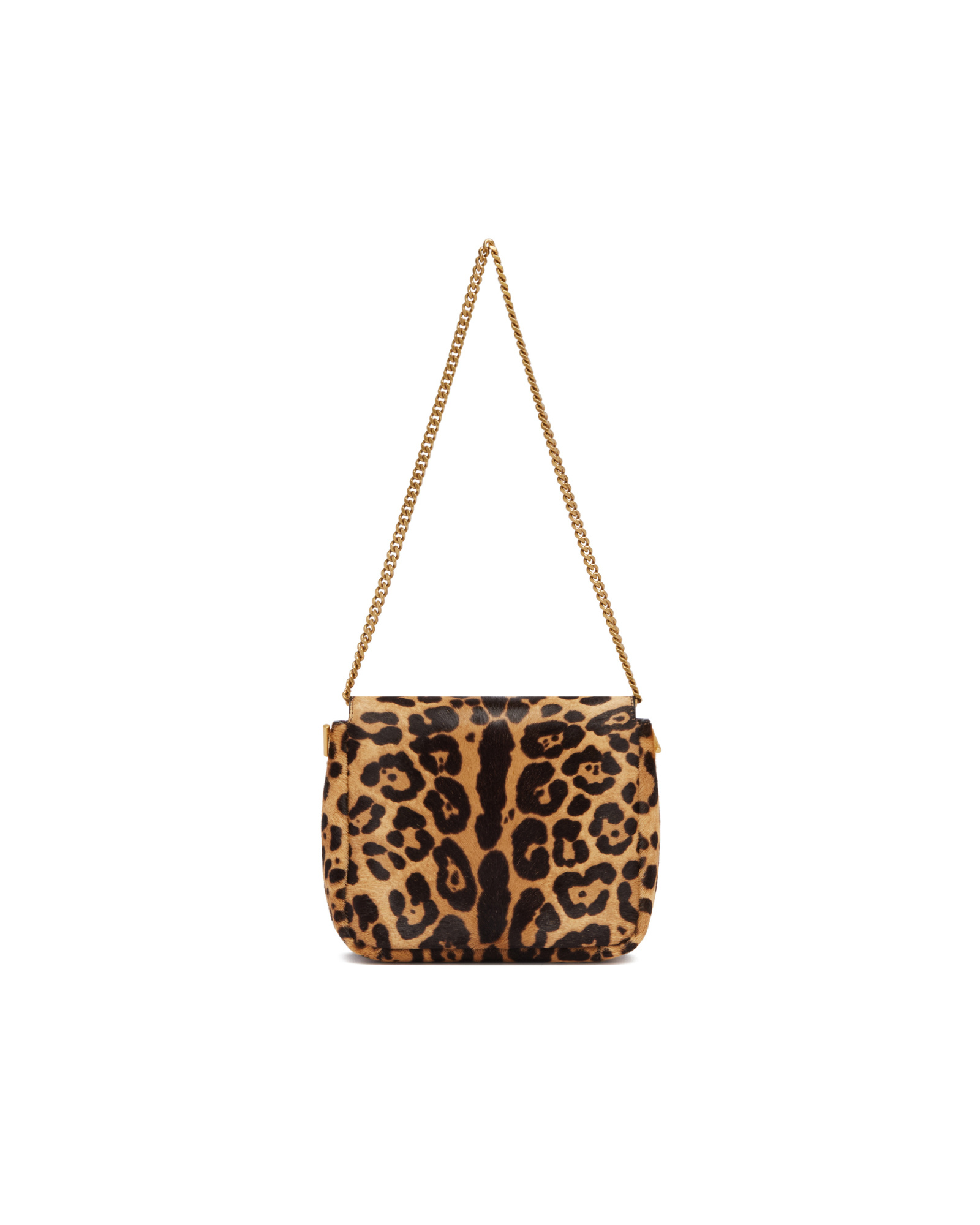 Saint Laurent Flap Shoulder Bag In Brown