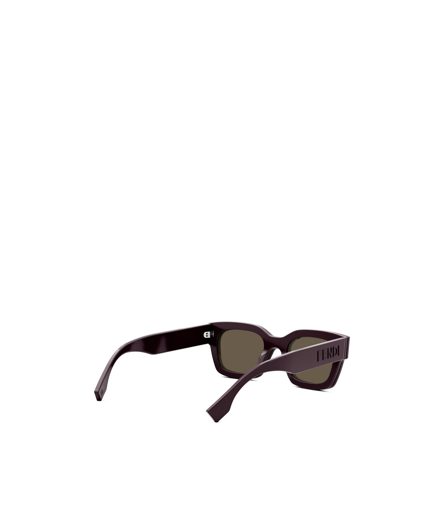 Fendi Logo Sunglasses In Red