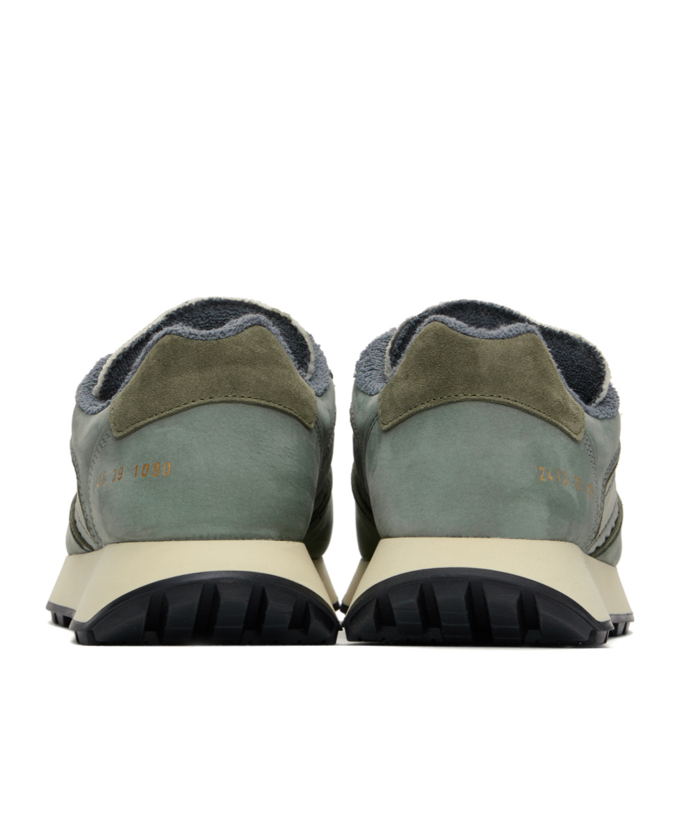 Common Projects Round Head Lacing Casual Sneakers In Gray