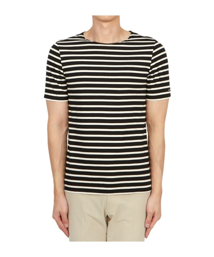 Saint James Striped Short-sleeved T-shirt In Multi
