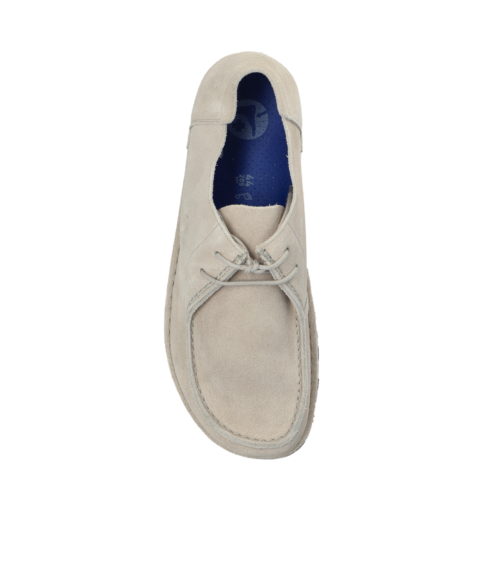 Birkenstock Utti Lace Up Deep Blue Loafers Whale Grey In Gray