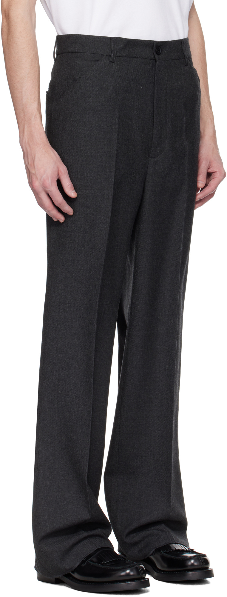 Bally Twill Trousers In Black