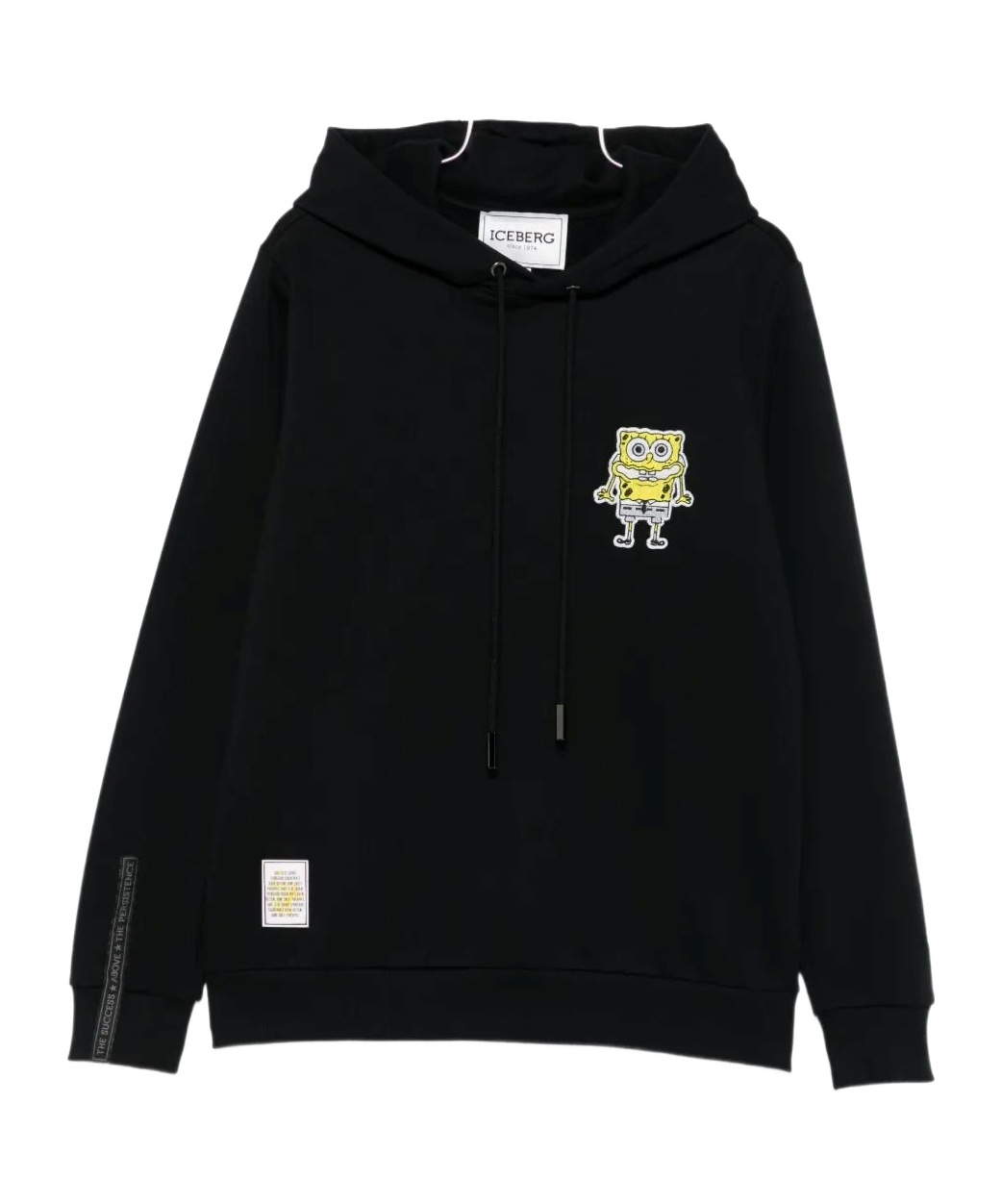Iceberg X Spongebob Graphic-print Hoodie In Animal Print