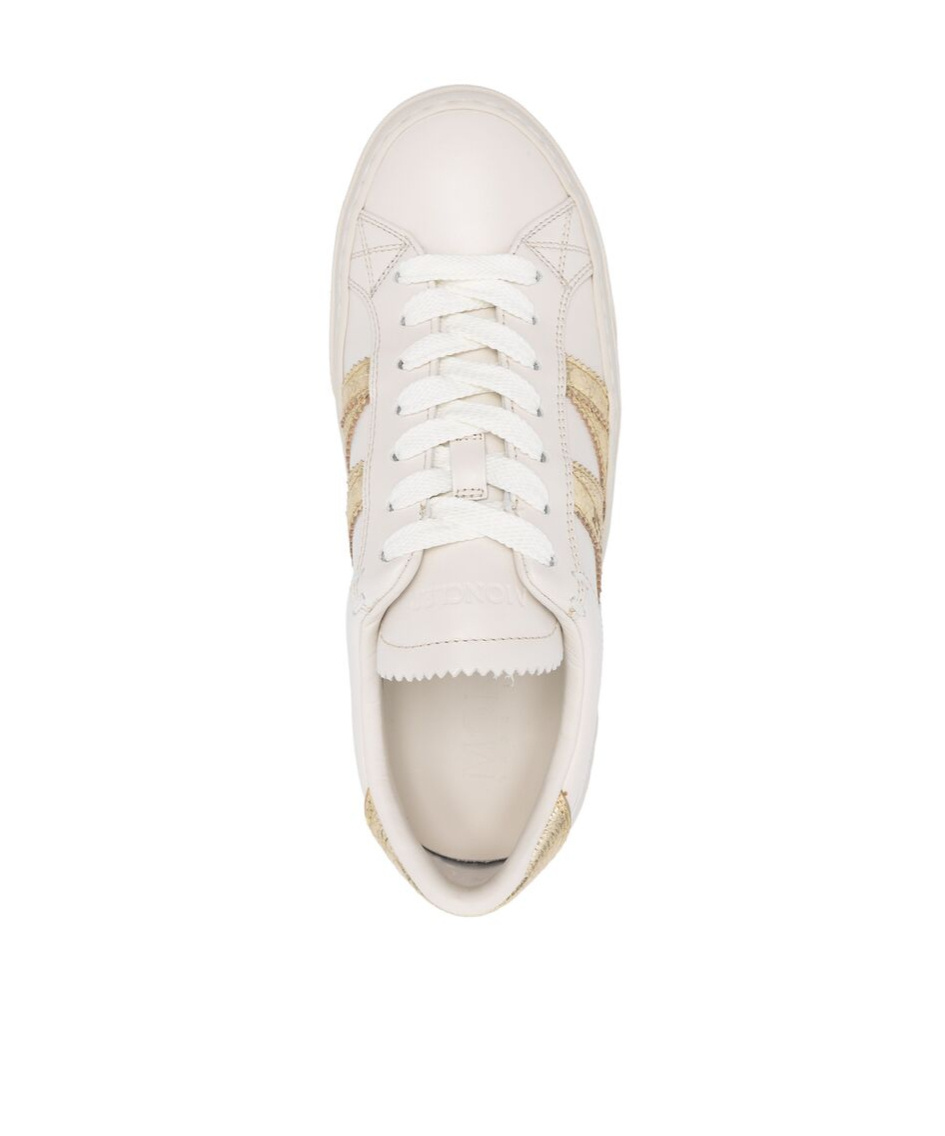 Moncler Lace-up Low-cut Casual Shoes In White