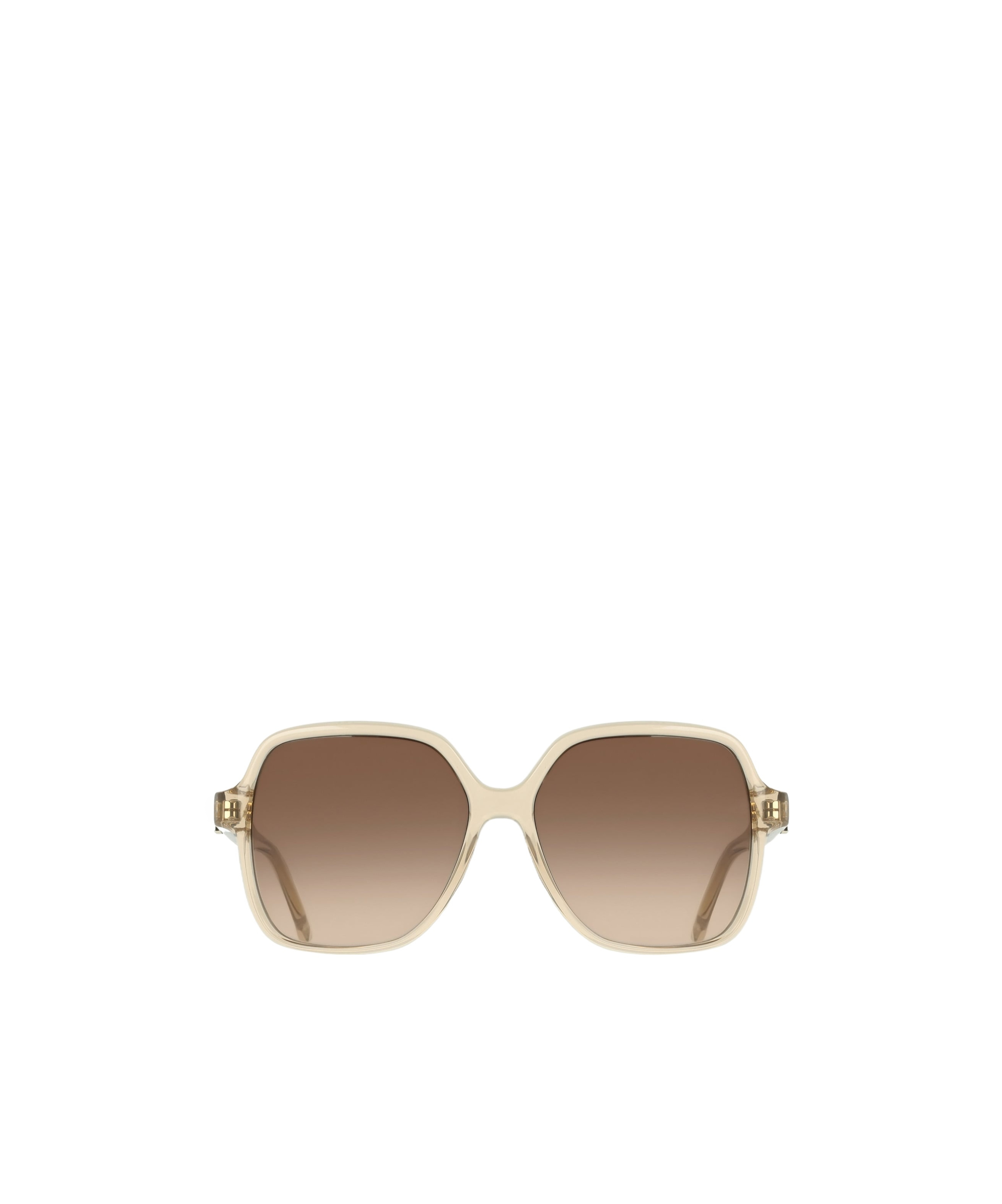 Ferragamo Geometric Sunglasses In Brown