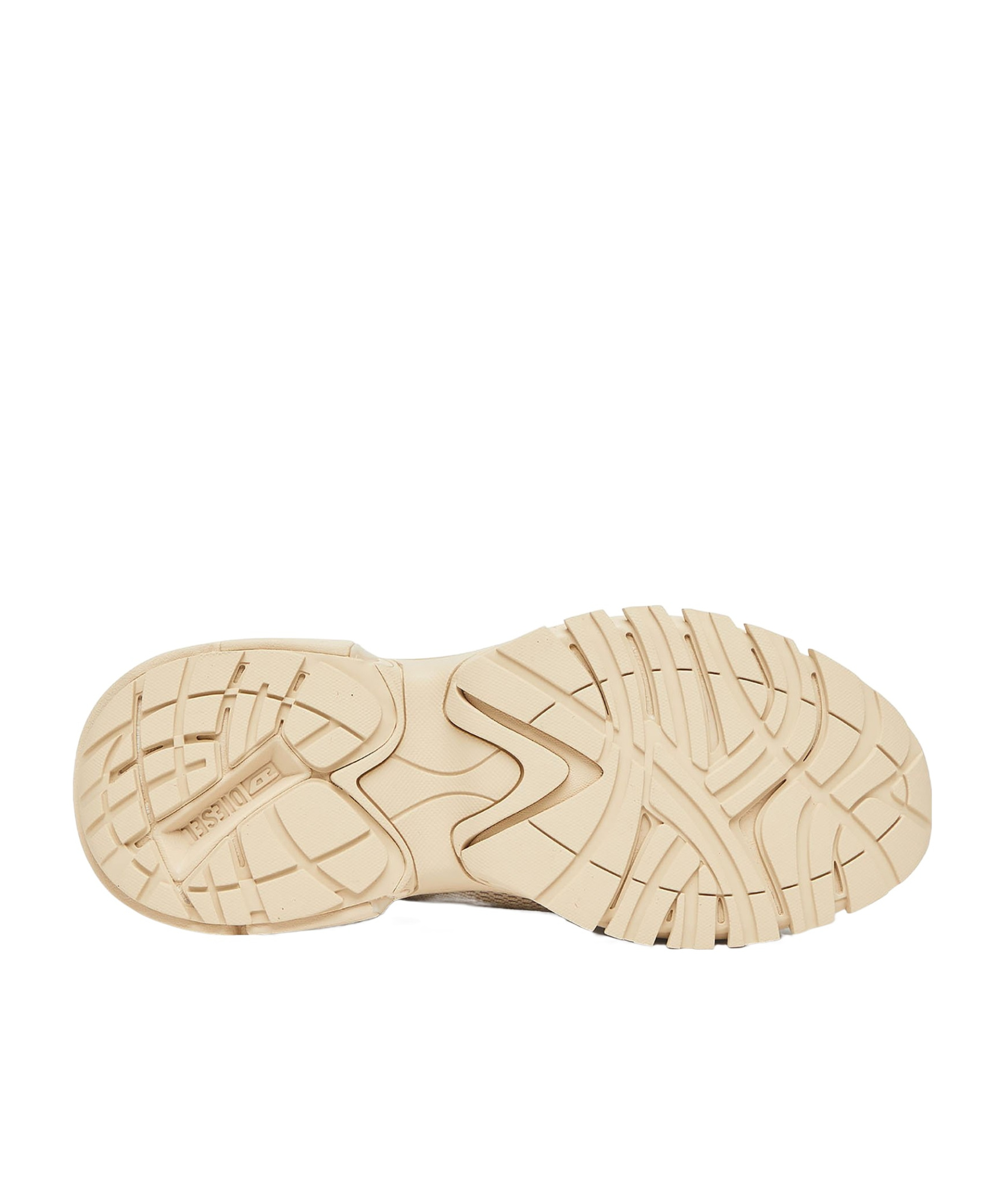 Diesel Panelled Sneakers In Sand