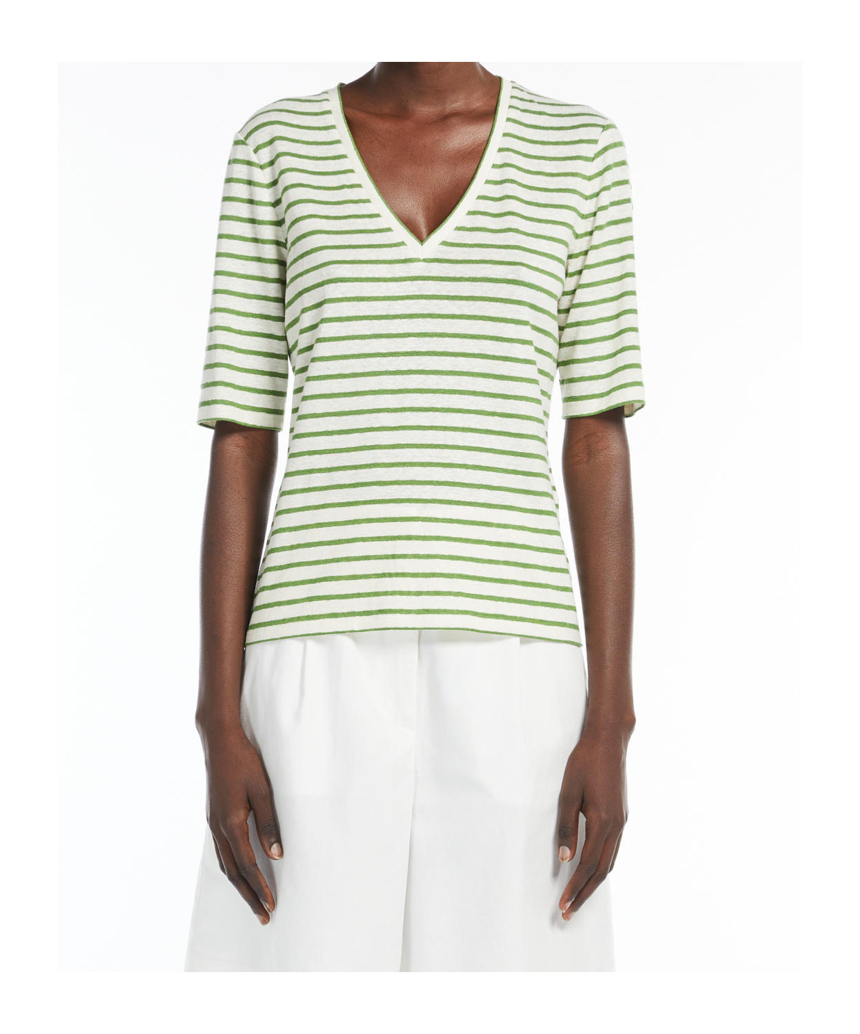 Weekend Max Mara Women's Opzione Body-top Top In Green