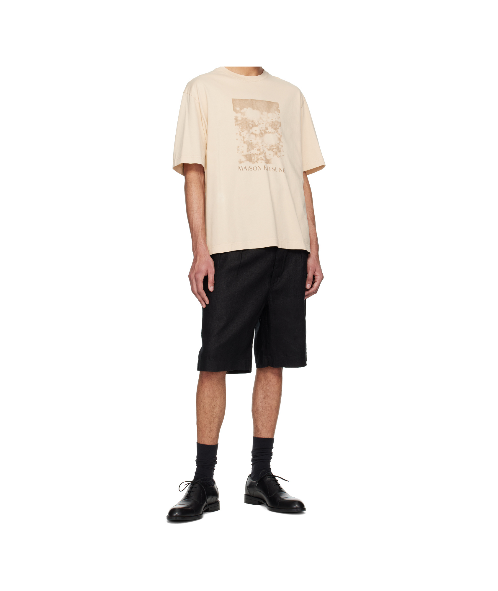 Maison Kitsuné Cotton T-shirt In Neutral