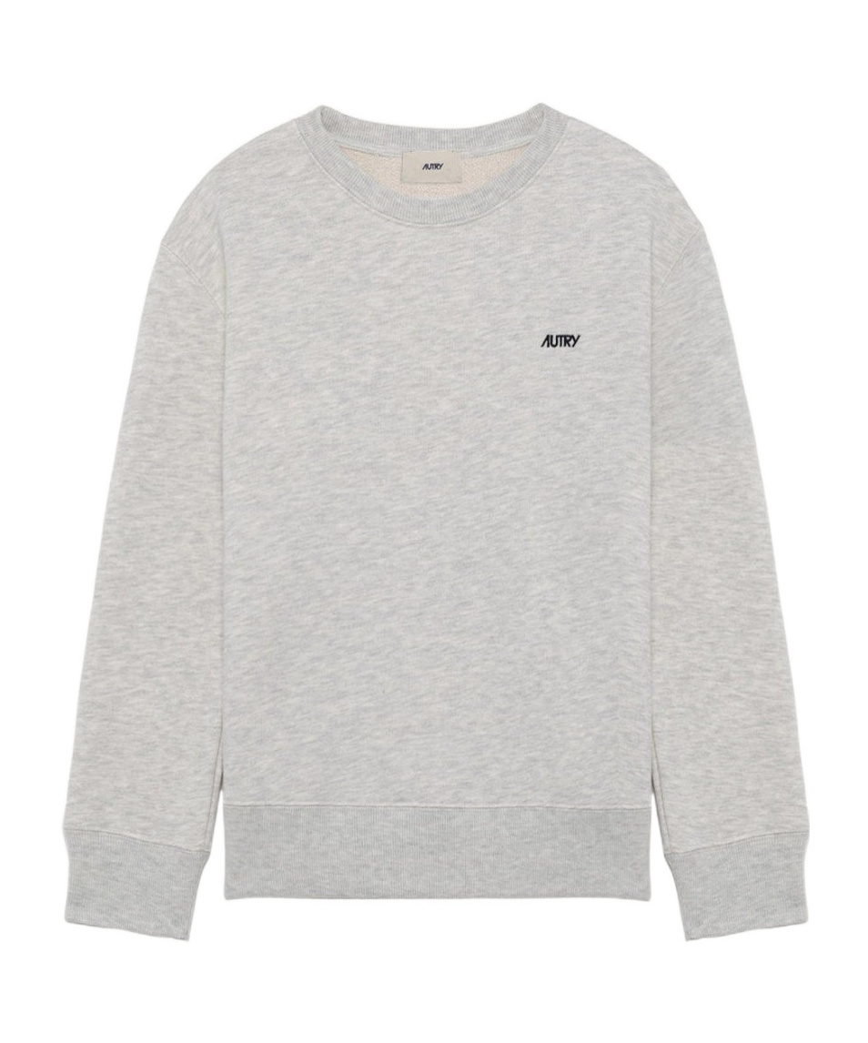 Autry Round-neck Sweater In White