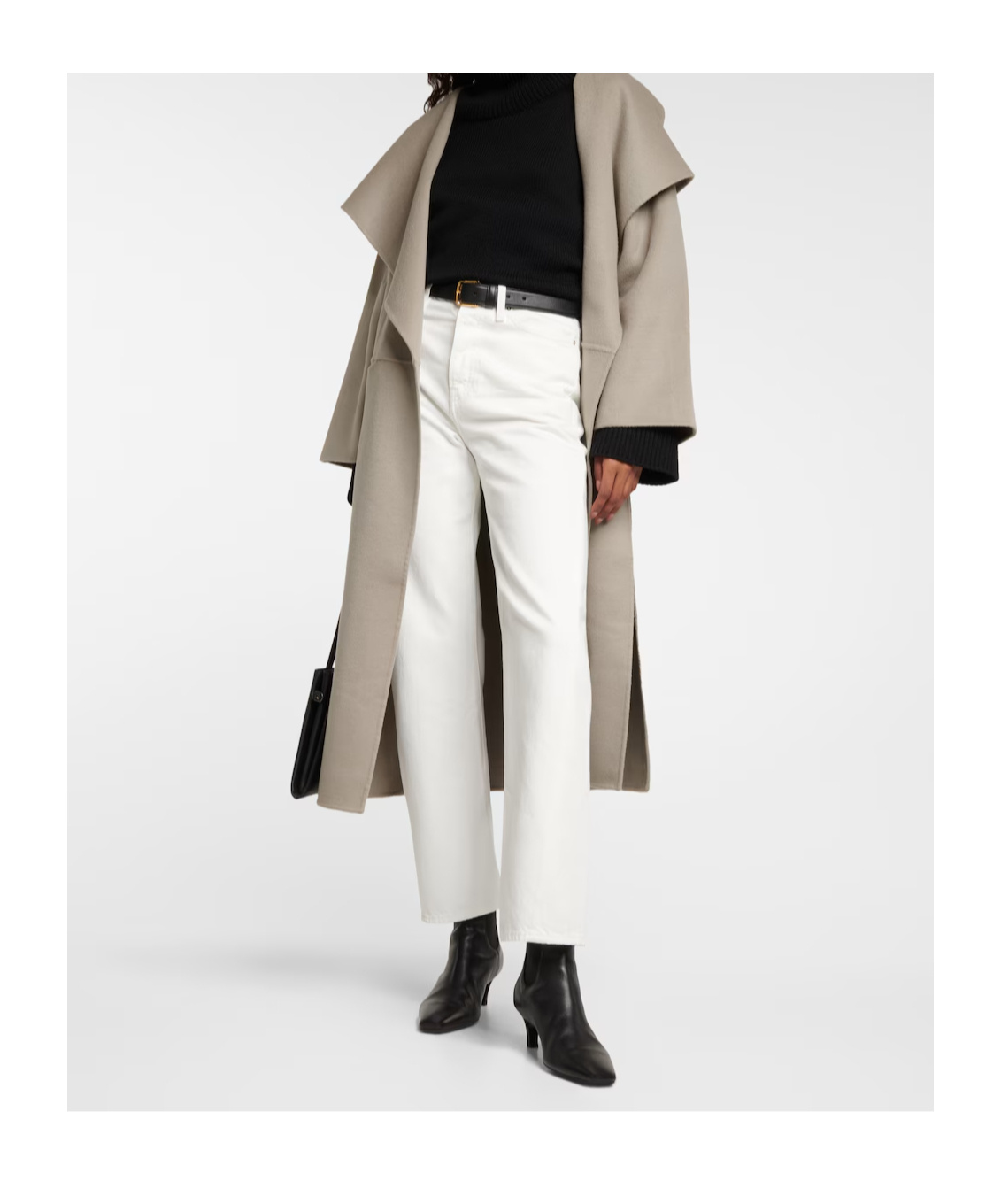 Totême Straight Jeans In White