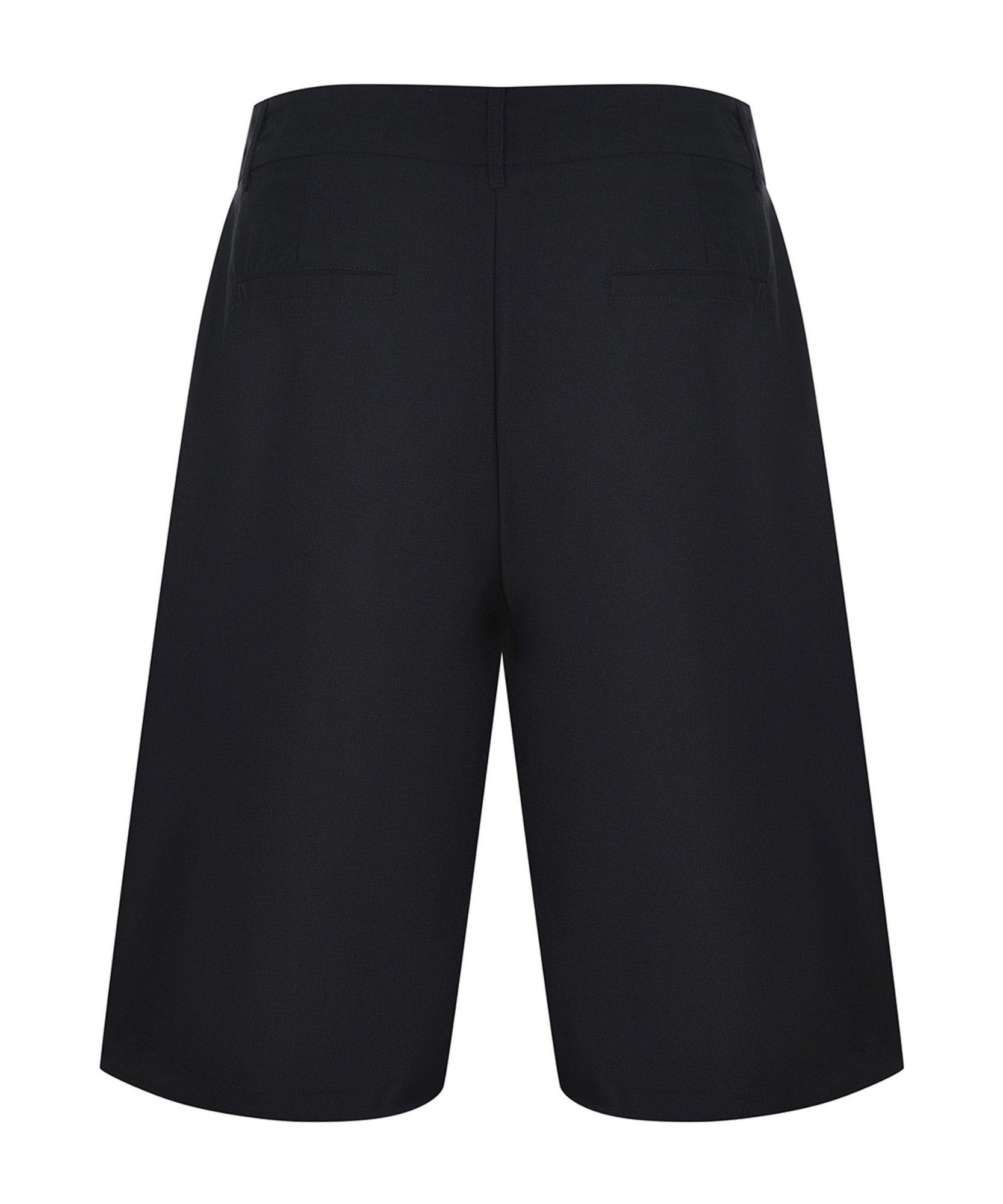 Family First Belt Loop Shorts In Black