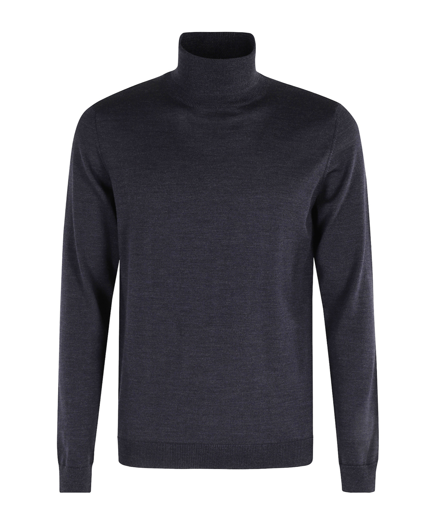 Roberto Collina Turtleneck Long Sleeve Sweater In Blue