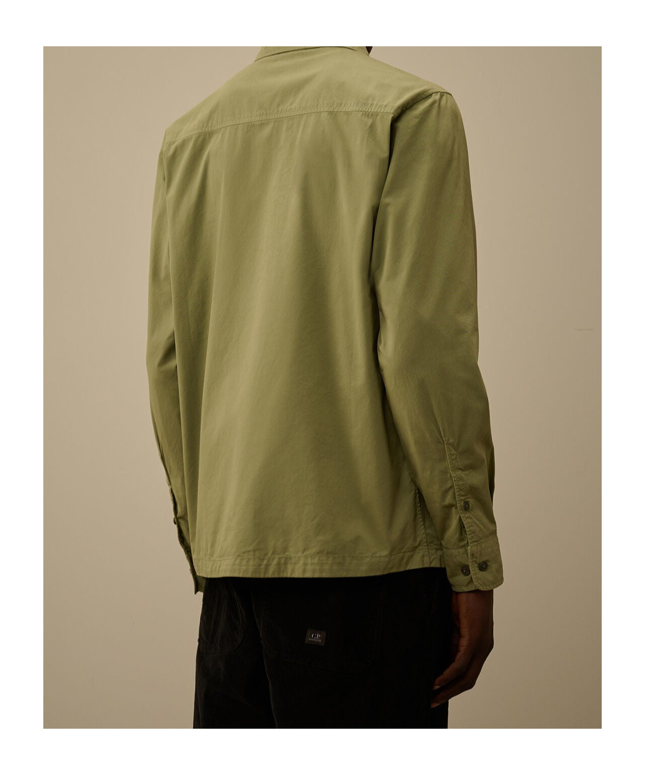 C.p. Company Long Sleeve Casual Jacket In Green