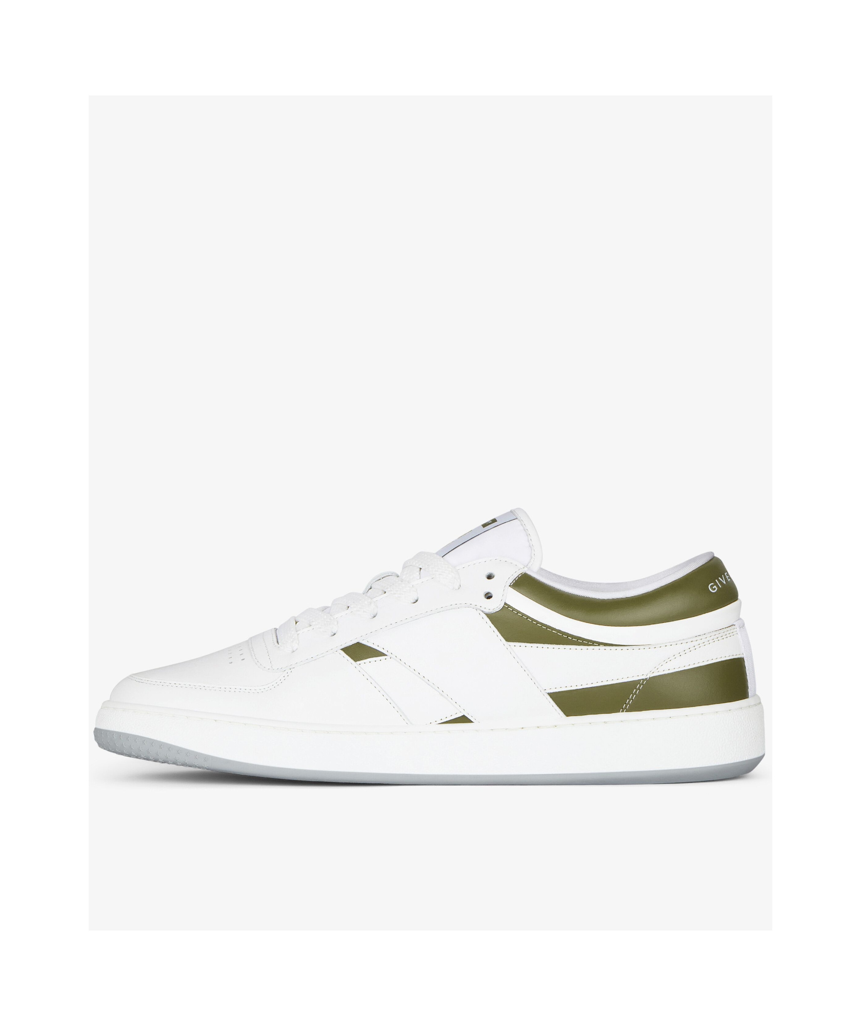 Givenchy G Move Leather Sneakers In White