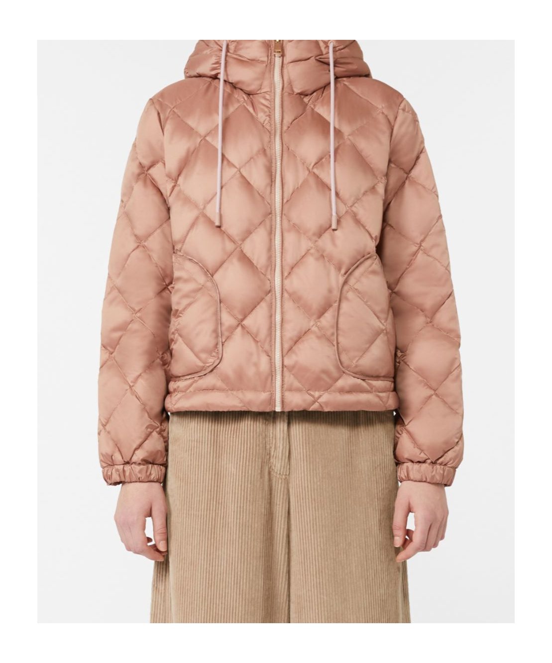 Weekend Max Mara Eris Quilted Jacket Rose In Pink
