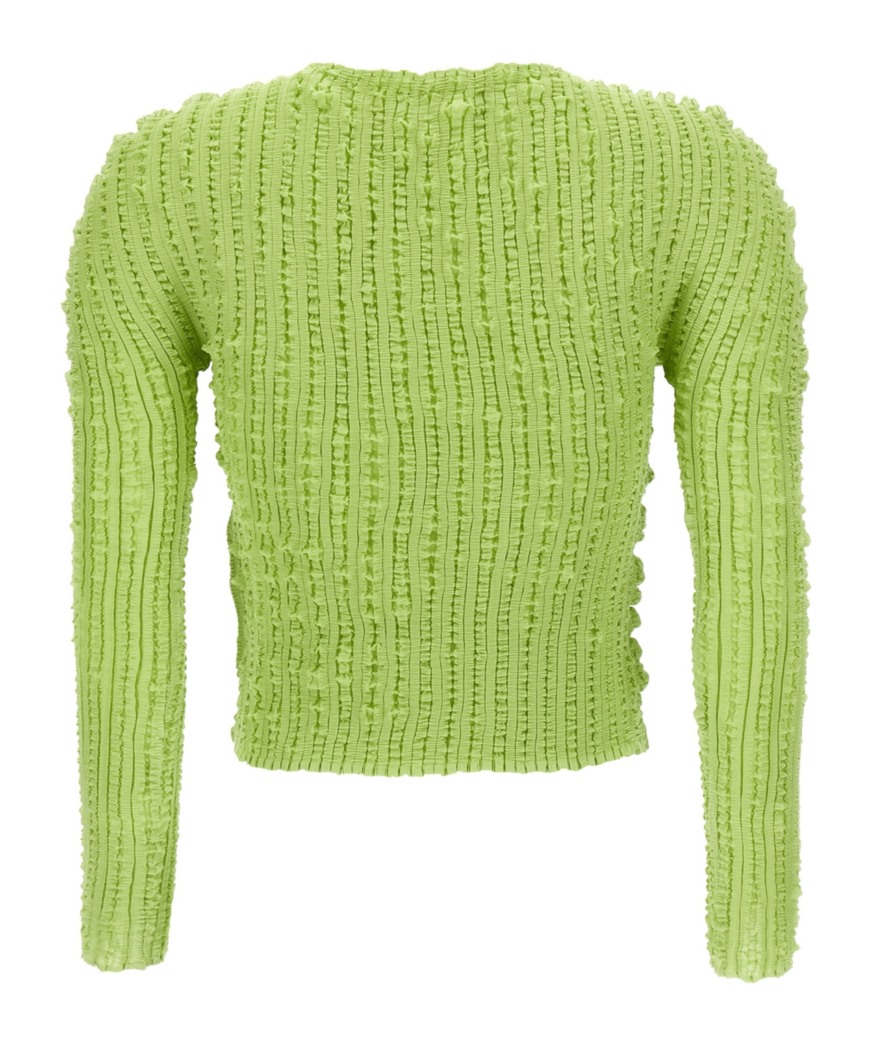 Issey Miyake Jellyfish Pleats Sweaters And Cardigans Green