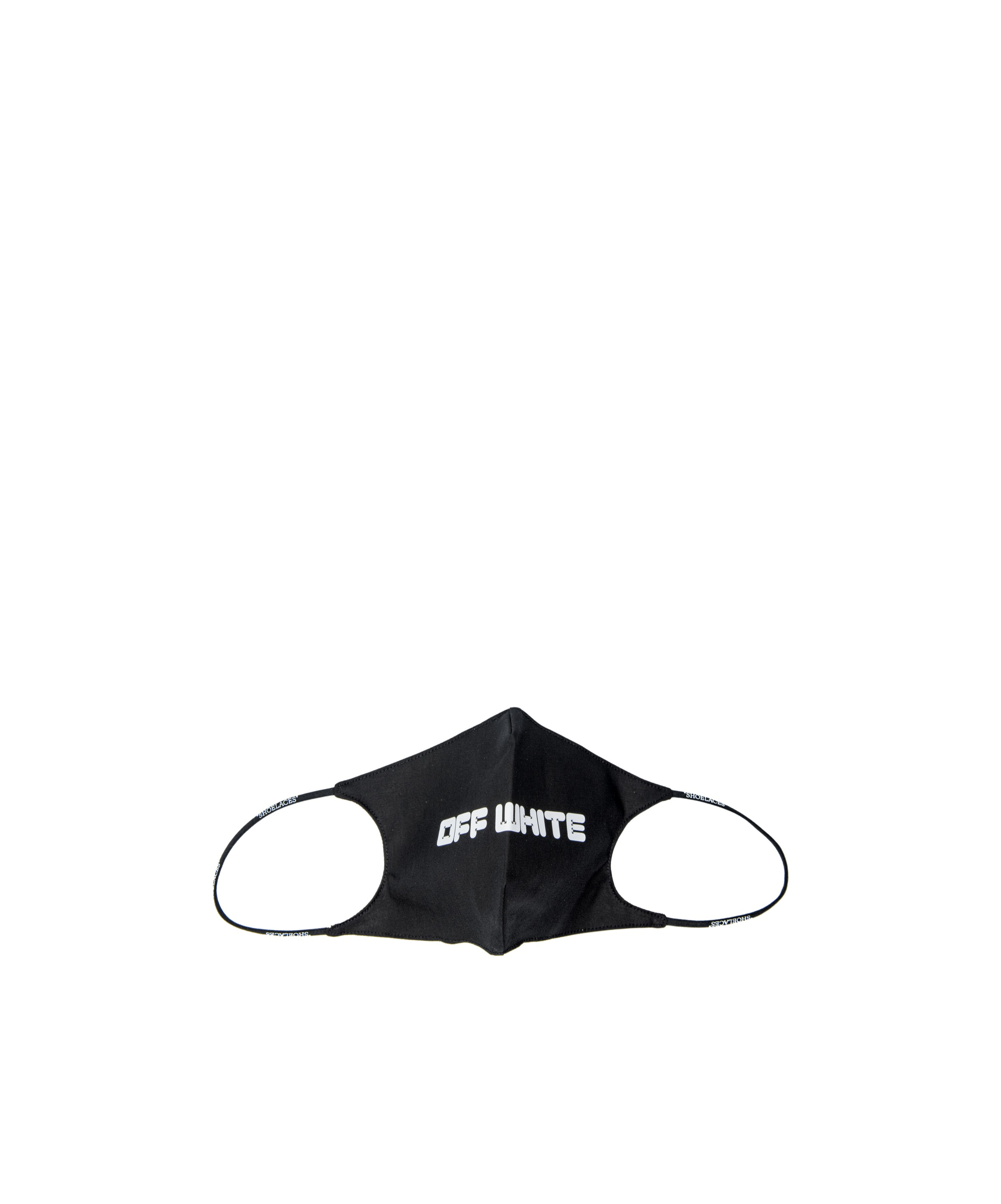 Off-white Arrows Font Simple Mask Black White In Black