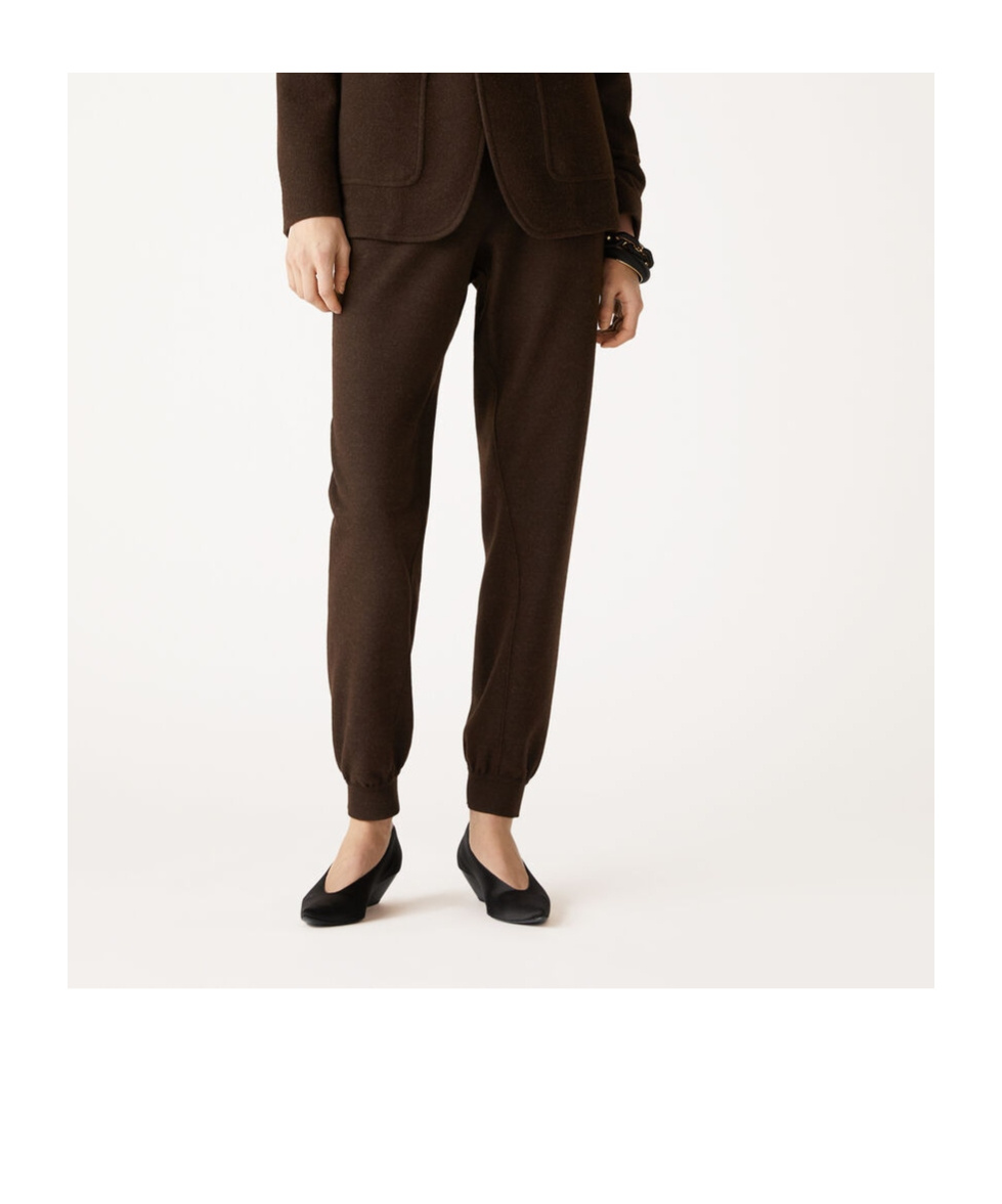 Loro Piana Drawstring Knit Pants In Black
