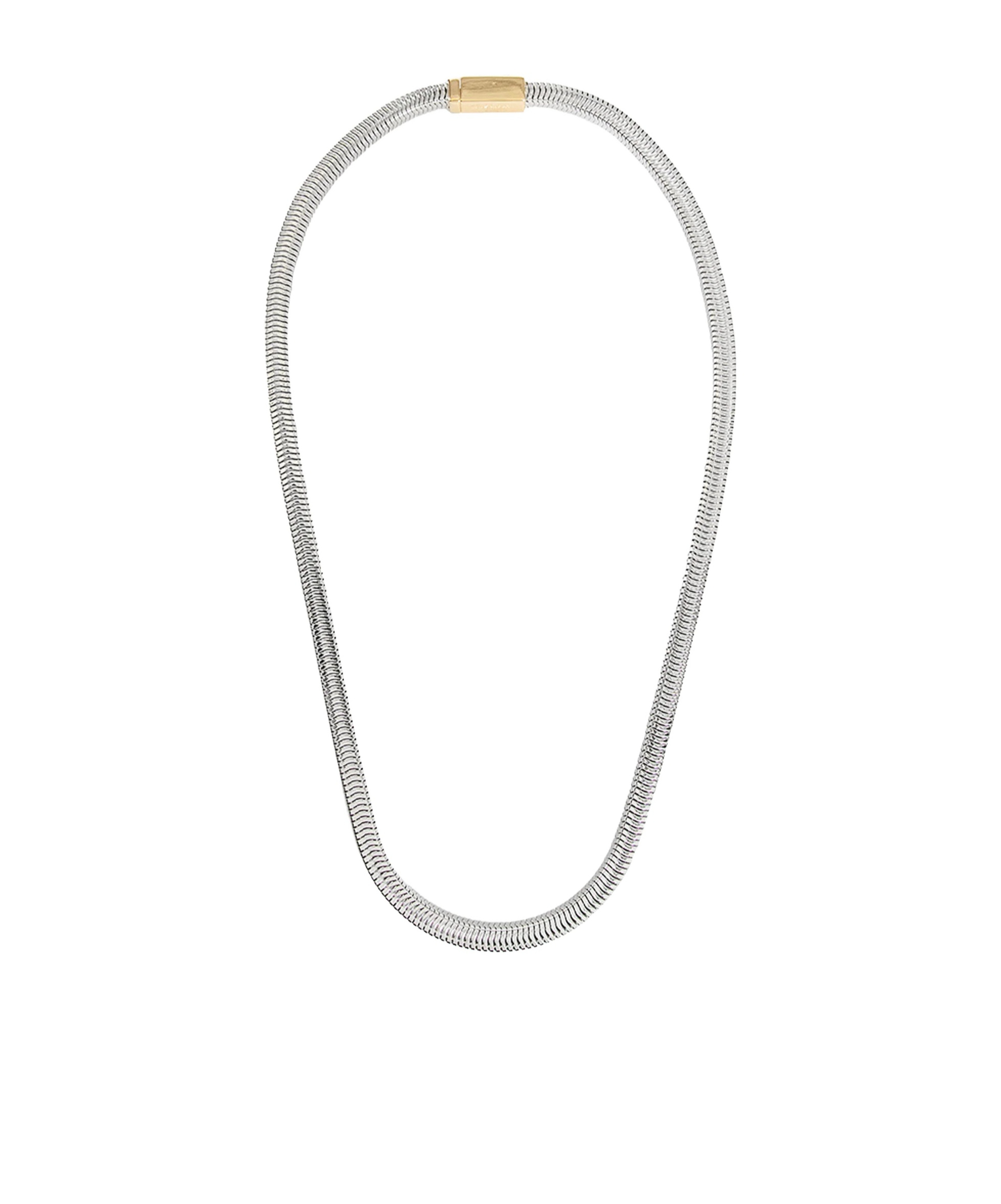 Jil Sander Double Extensible Plate Pulsera In Silver