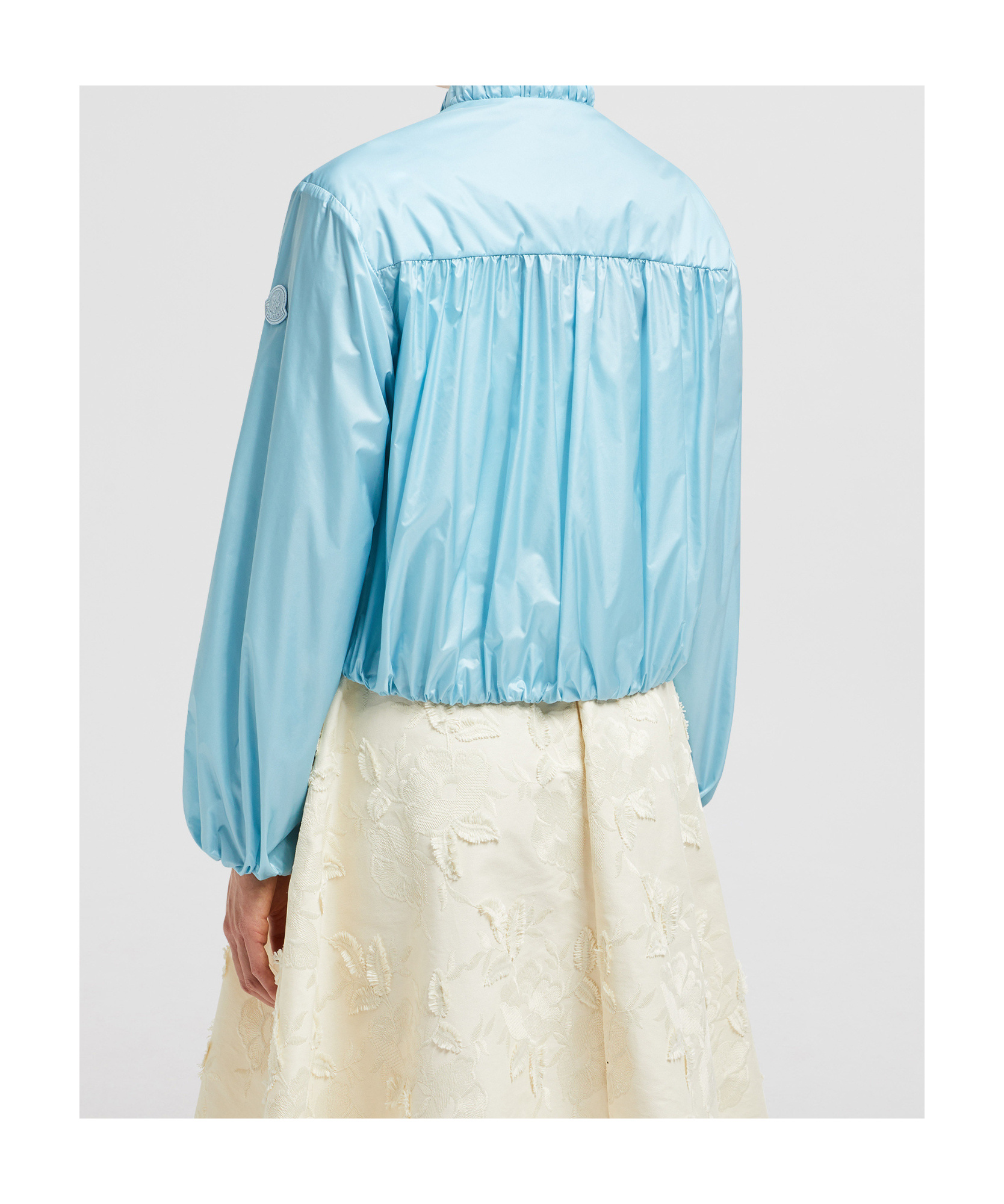 Shop Moncler Chazeron Bomber Jacket In Blue