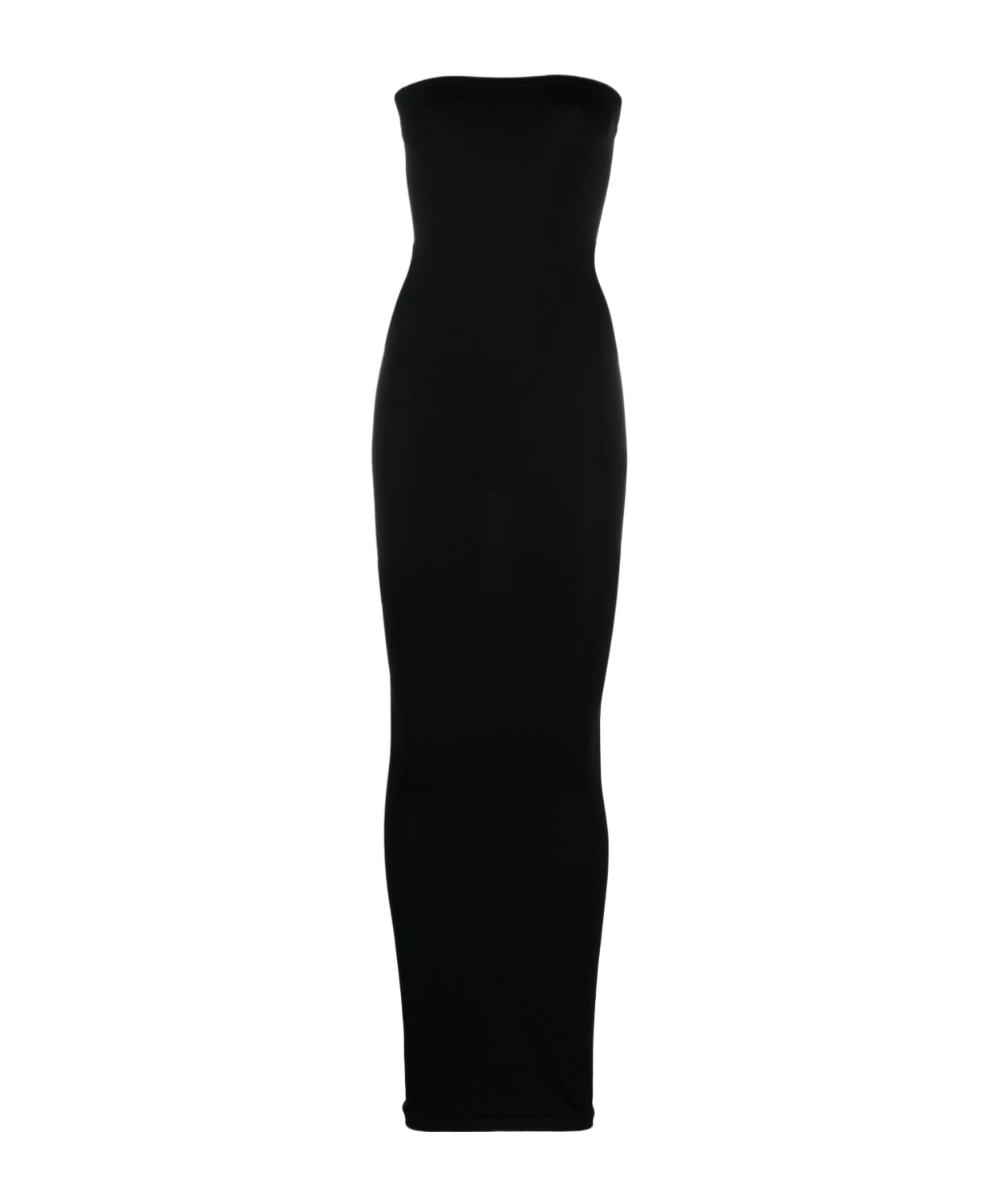 Wolford Fatal Cut Out Midi Dress In Black