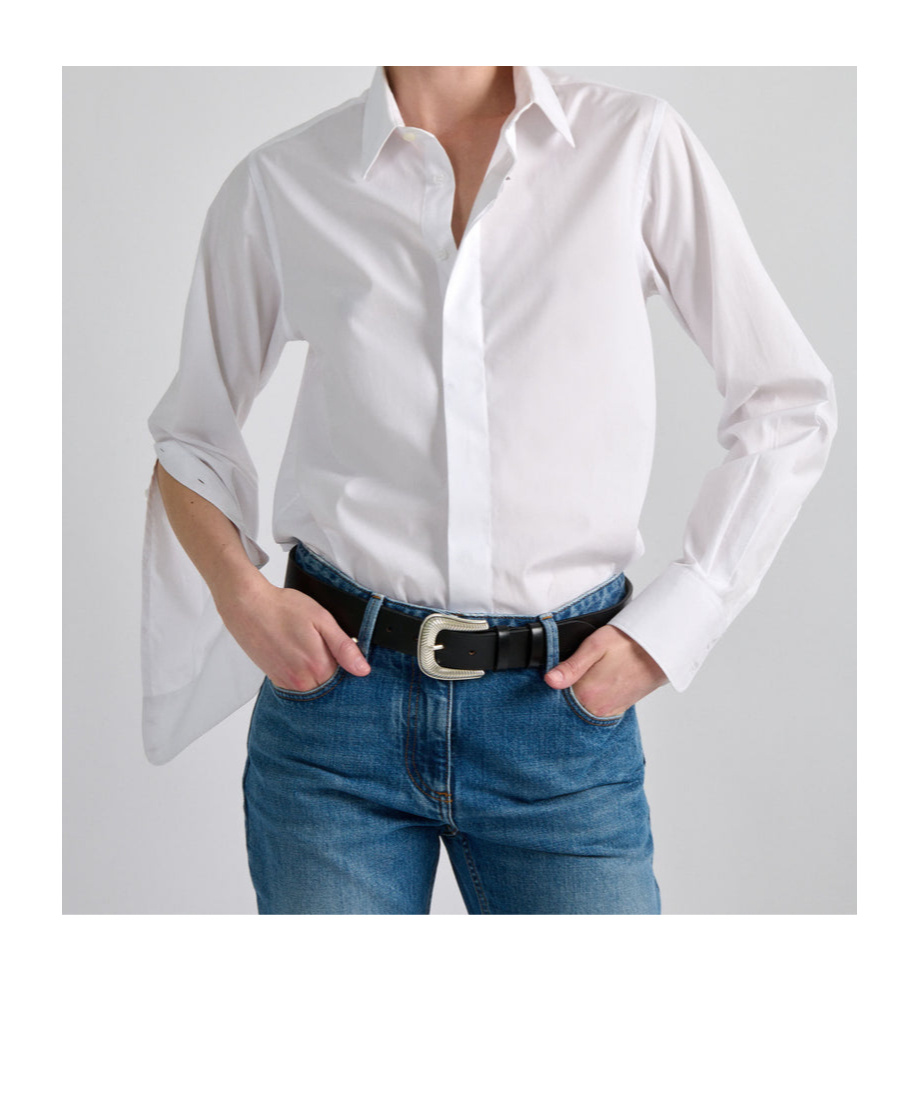 Barbara Bui Cotton Shirt In White