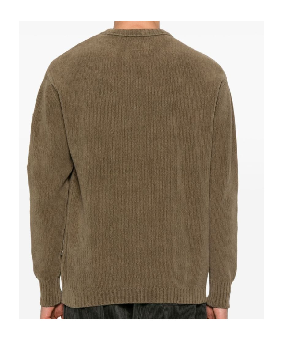 C.p. Company C.p.company Sweaters Green In Brown