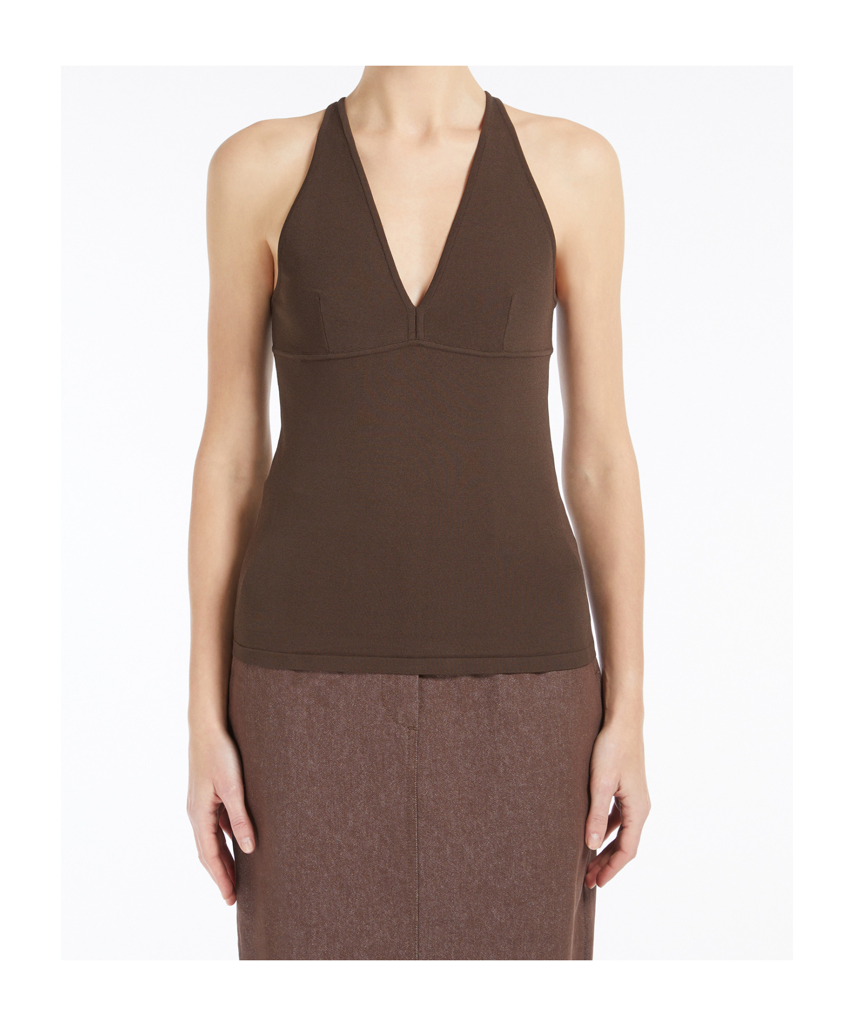 Max Mara Armida1234 Top In Brown