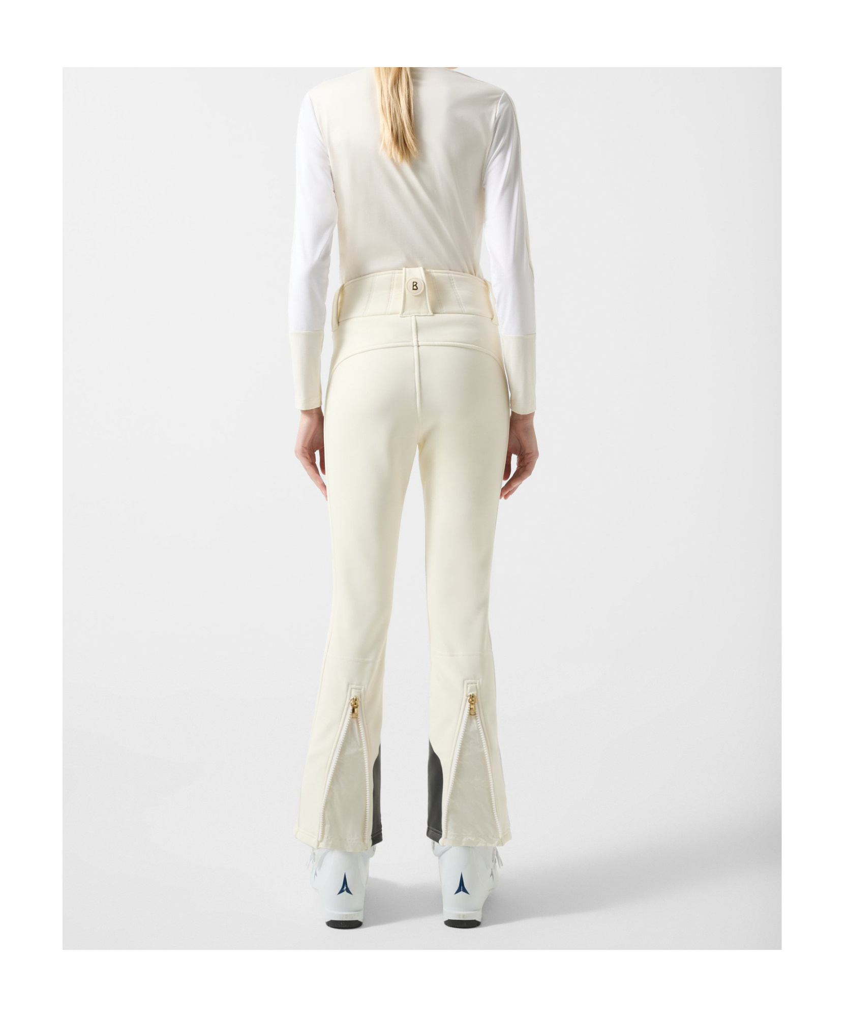 Bogner Hazel Softshell Water-repellent Ski Pants In White