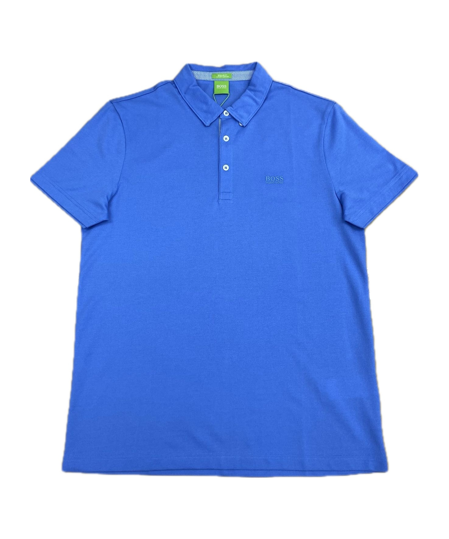Hugo Boss Short-sleeved Polo Shirt In Blue