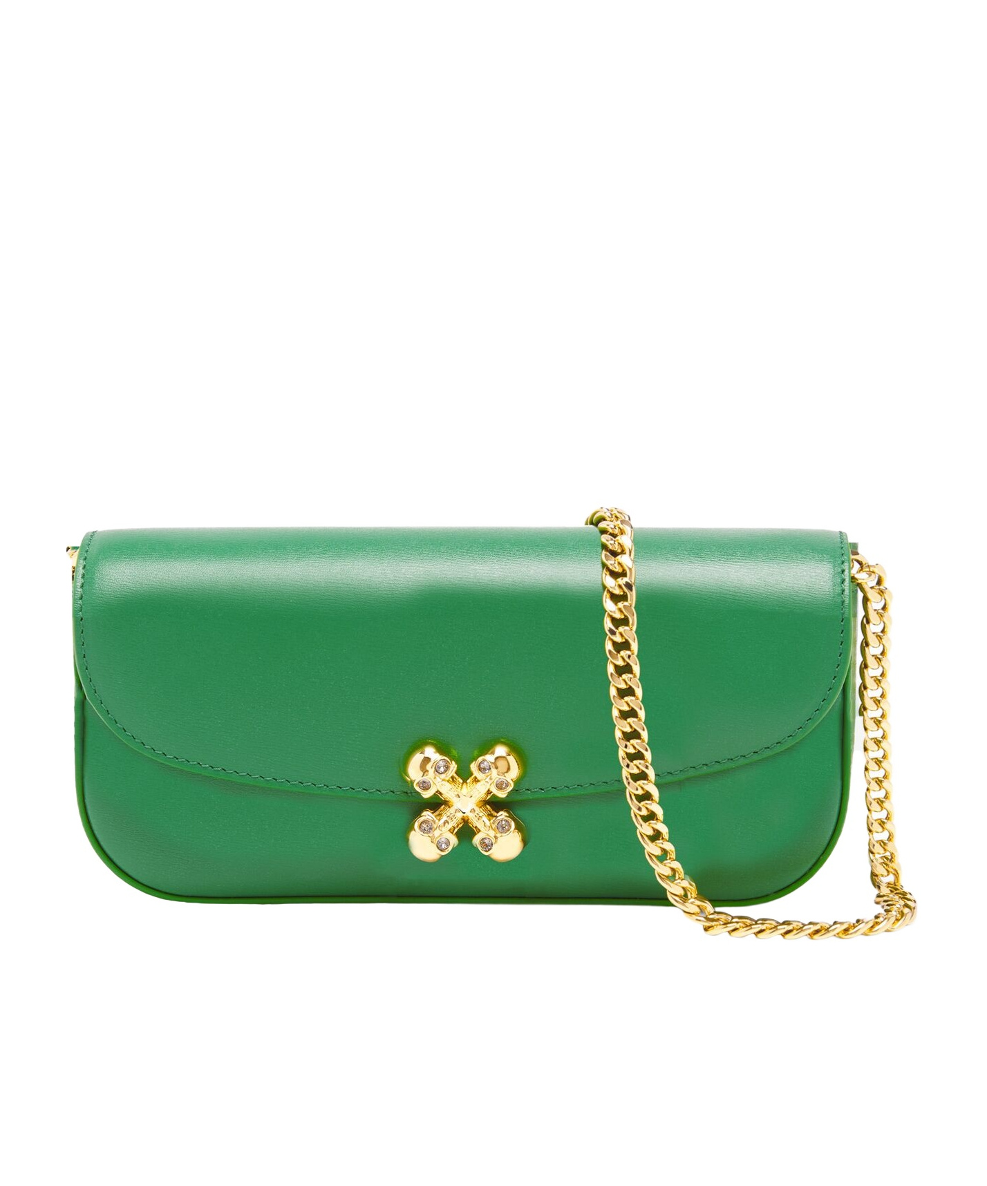 Alexander Mcqueen Mcqueen Small Skull Flower Shoulder Bag