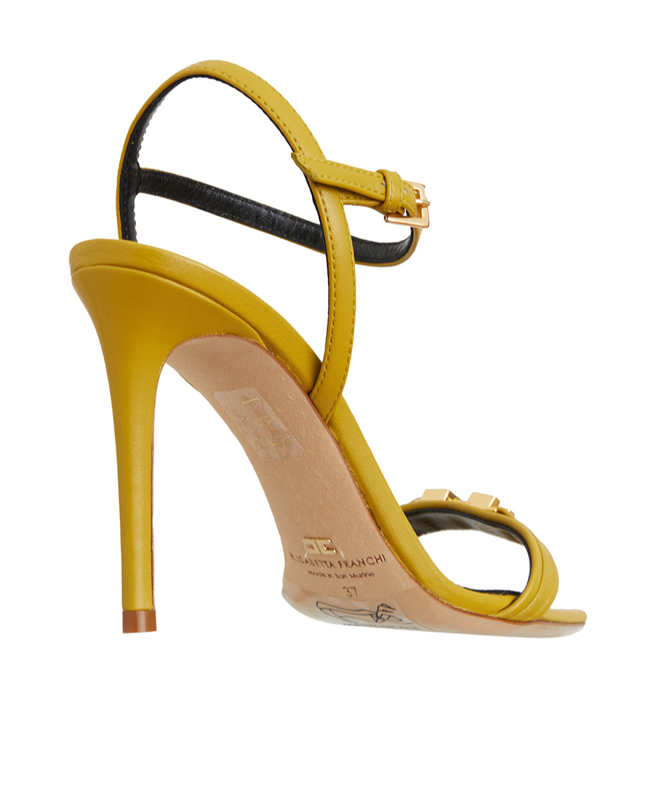 Elisabetta Franchi Stiletto Sandals In Black