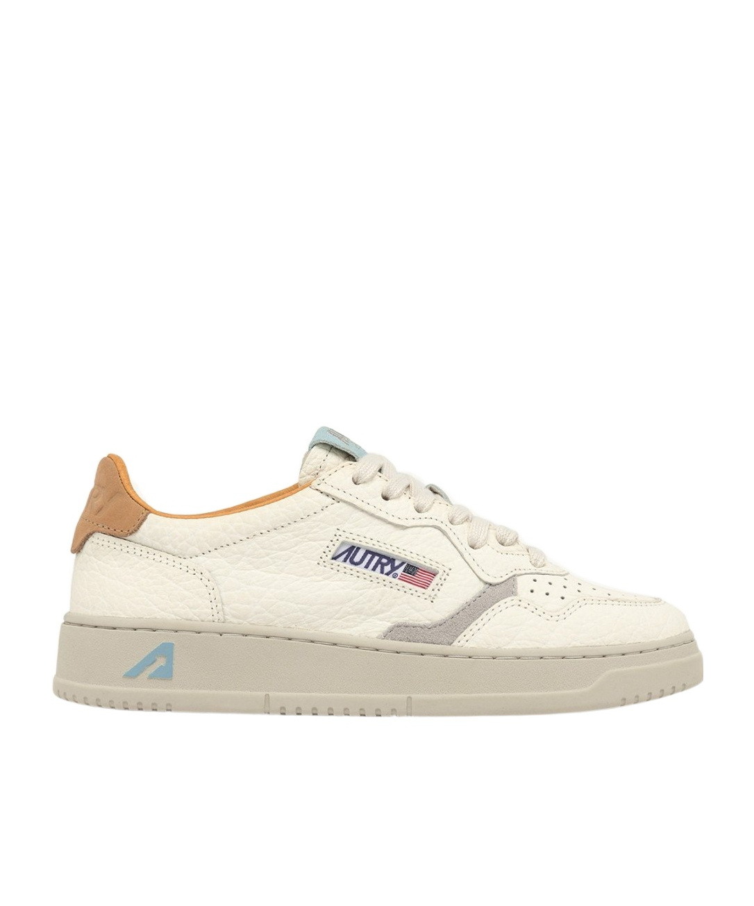 Autry Medalist Low Sneakers In Nude