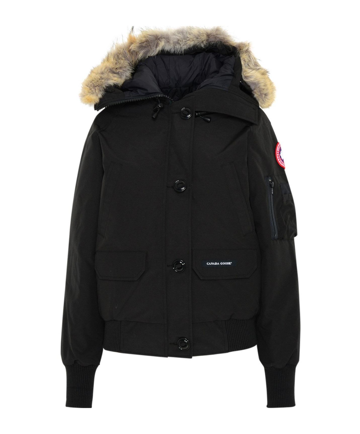 Canada Goose Chilliwack Bomber Jacket In Black