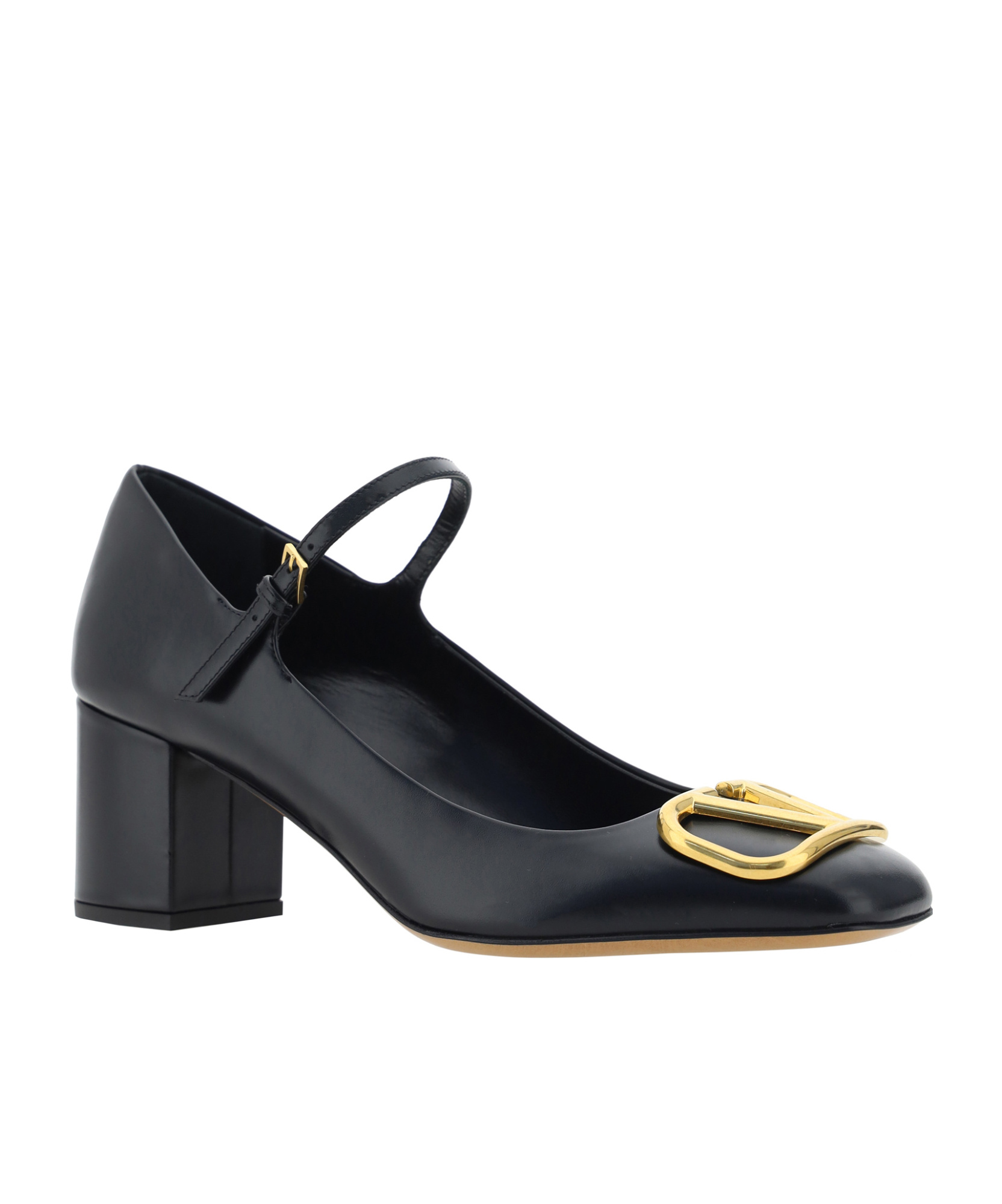Valentino Mary Jane Vlogo Signature T. 60 Vi In Black