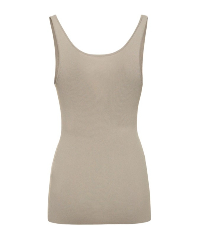 TOTÊME FIXED BELT KNITTED VEST