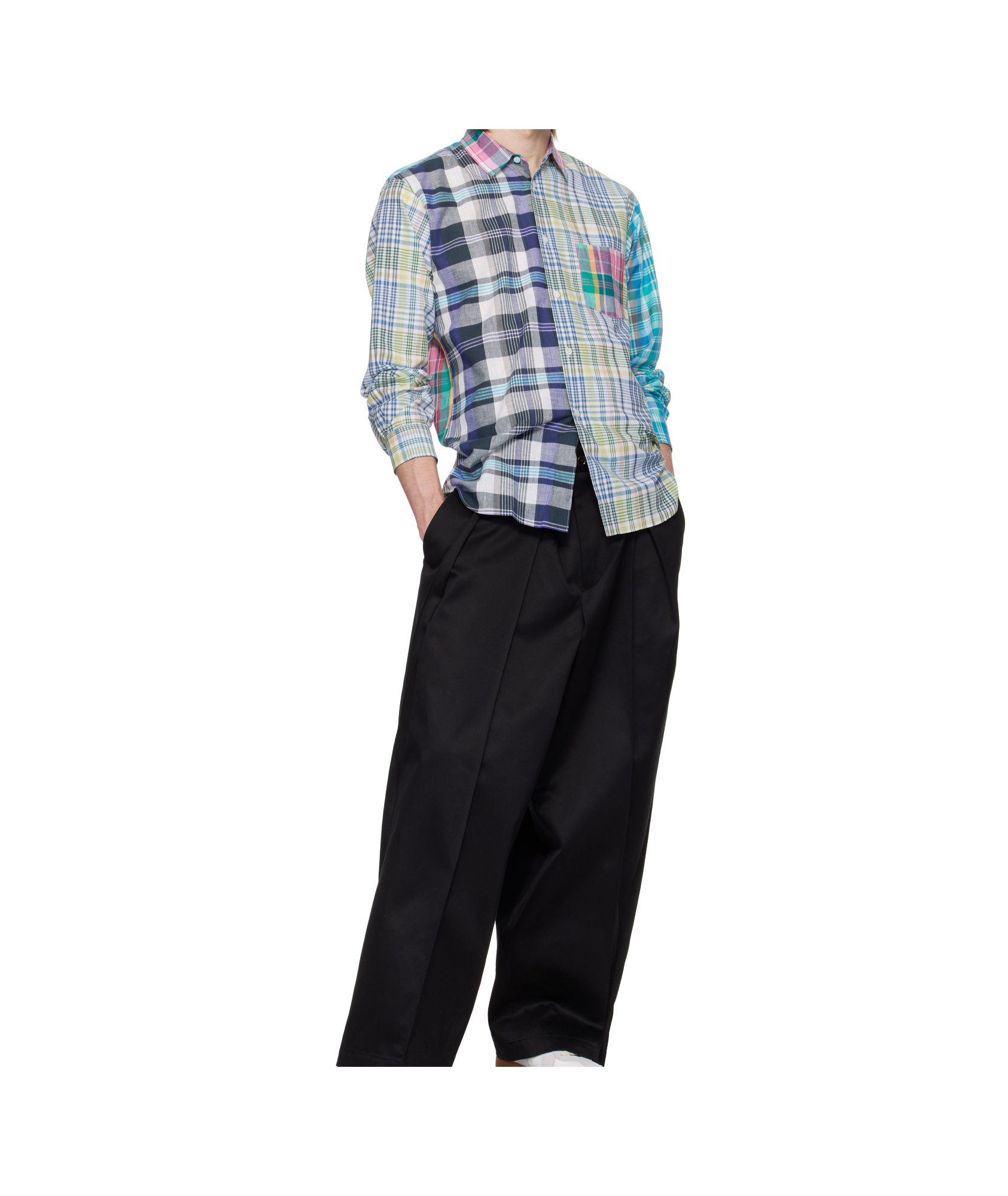 Comme Des Garçons Multi Tartan Shirt