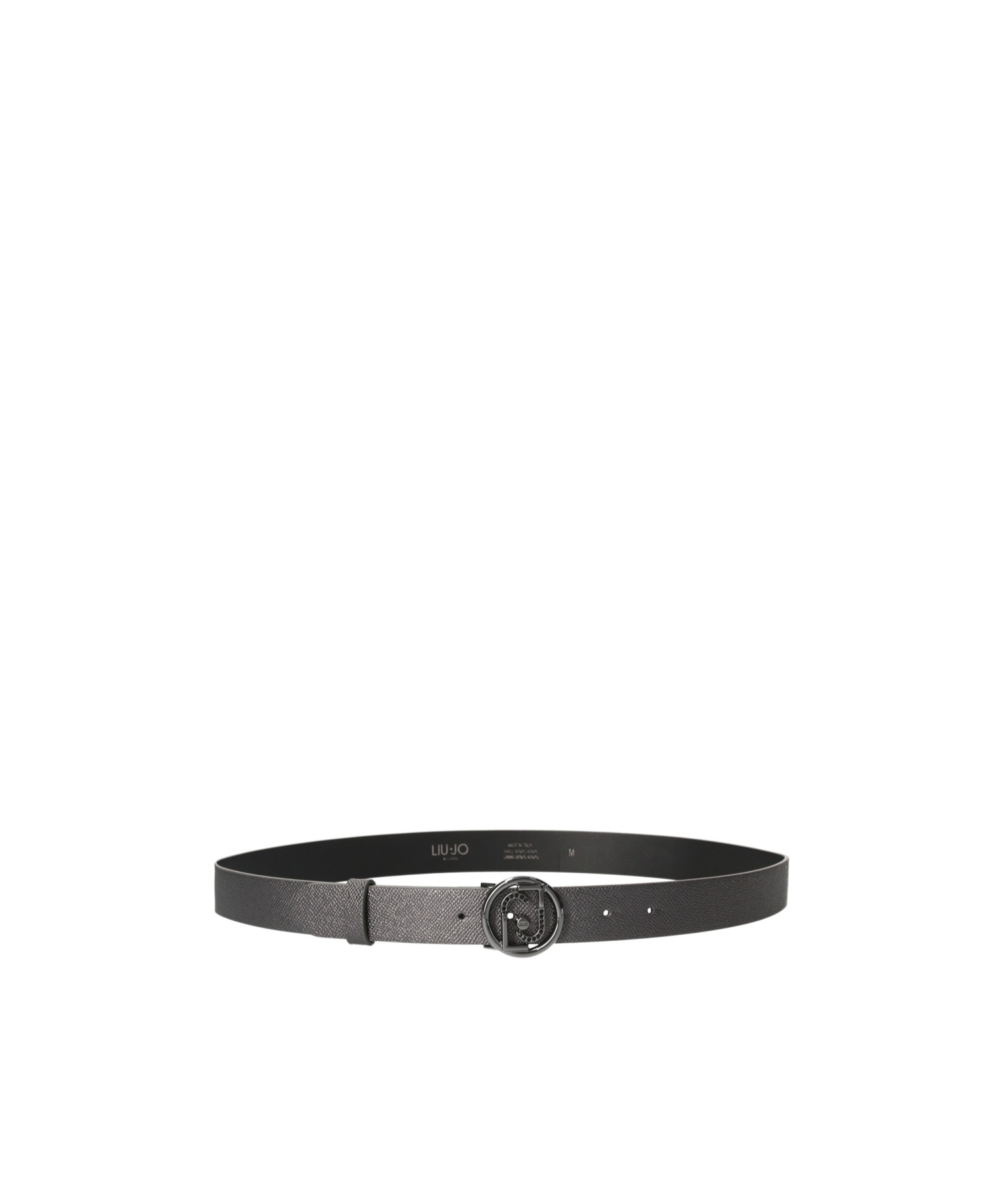 Liu •jo Adjustable Waist Belt In Black